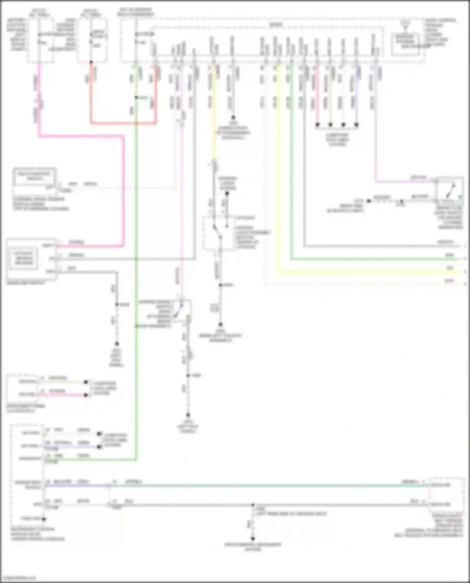 Wiring diagram blu/org for Ford Focus RS III (2016-2018) (20 of 69)
