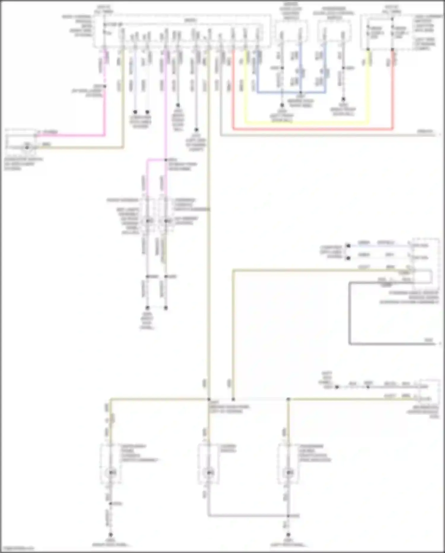 Wiring diagram computer data lines system for Ford Focus RS III (2016-2018) (79 of 191)