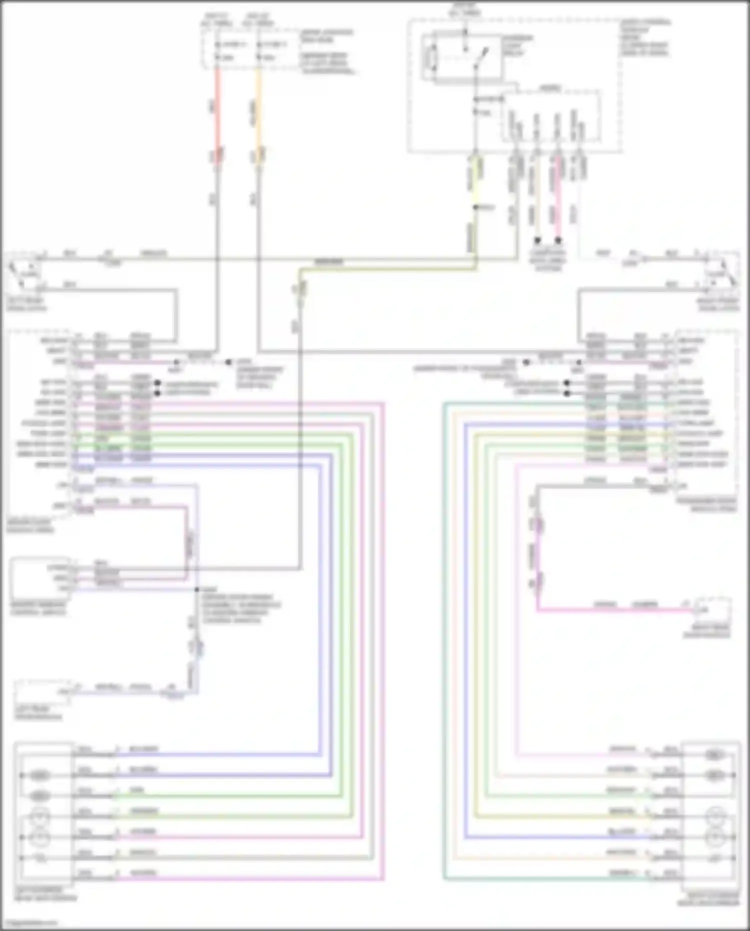 Wiring diagram computer data lines system for Ford Focus RS III (2016-2018) (71 of 191)