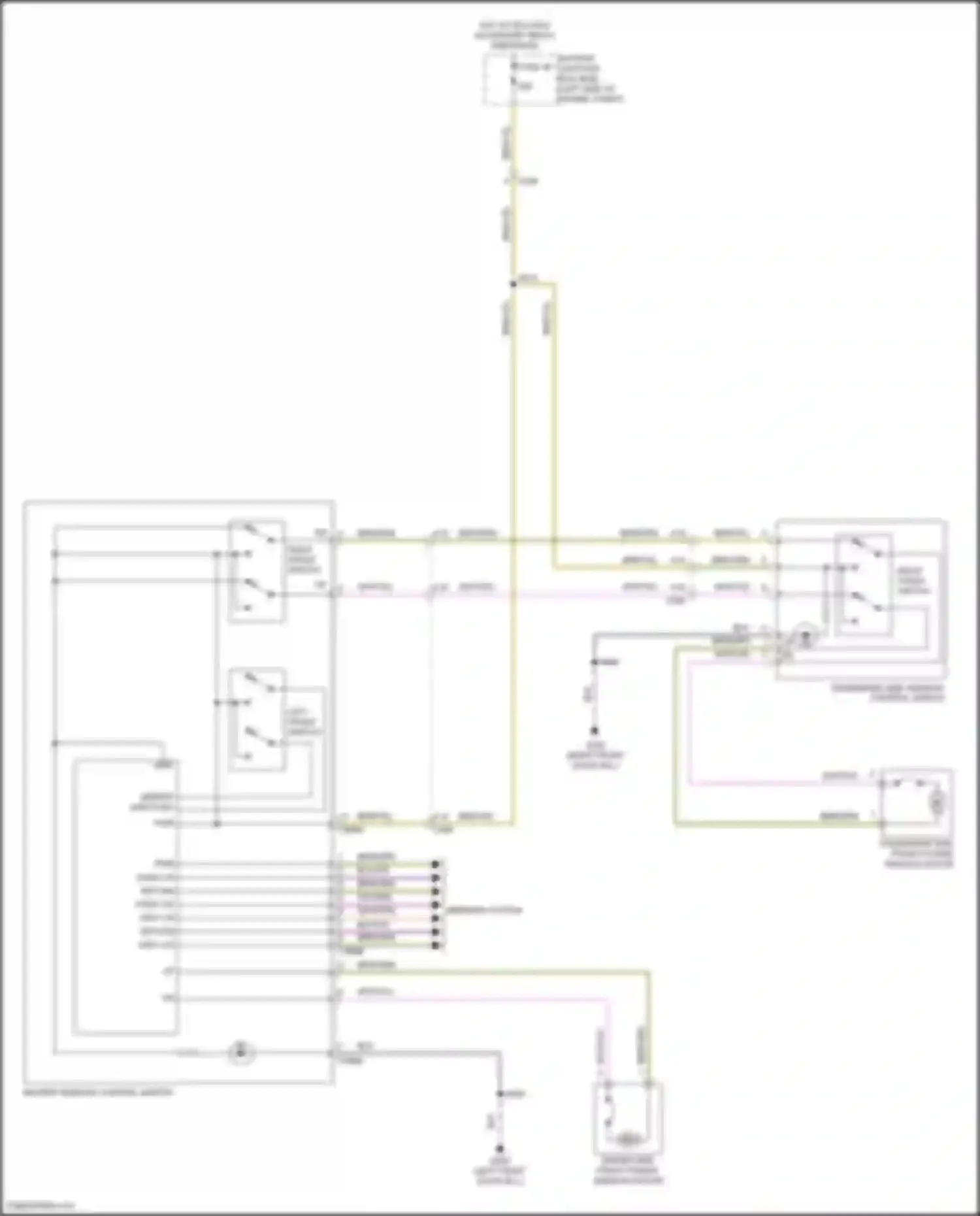 Wiring diagram driv l/r for Ford Focus RS III (2016-2018) (1 of 1)