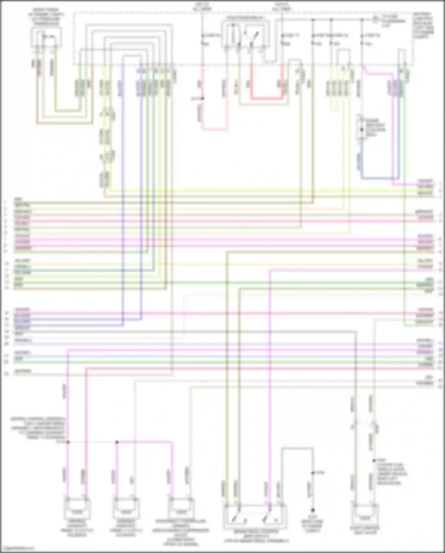 Wiring diagram fuse 12 for Ford Focus RS III (2016-2018) (6 of 9)