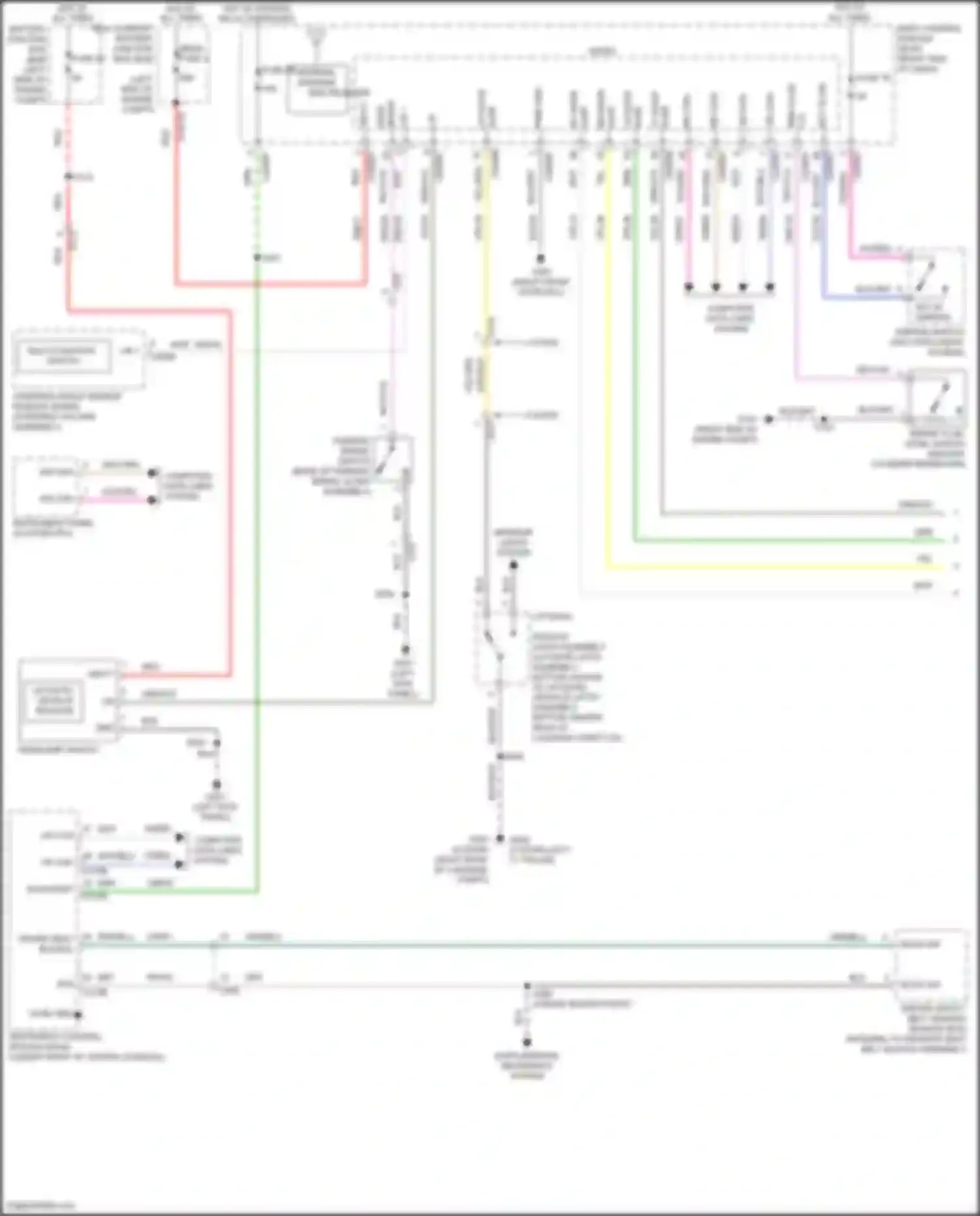 Wiring diagram fuse 23 for Ford Focus RS III (2016-2018) (9 of 25)