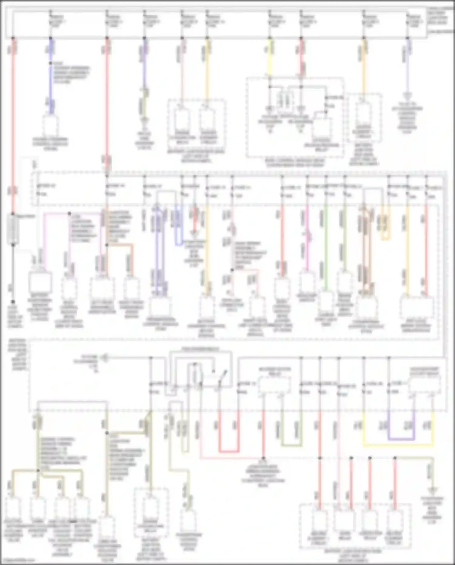 Wiring diagram fuse 24 for Ford Focus RS III (2016-2018) (6 of 10)