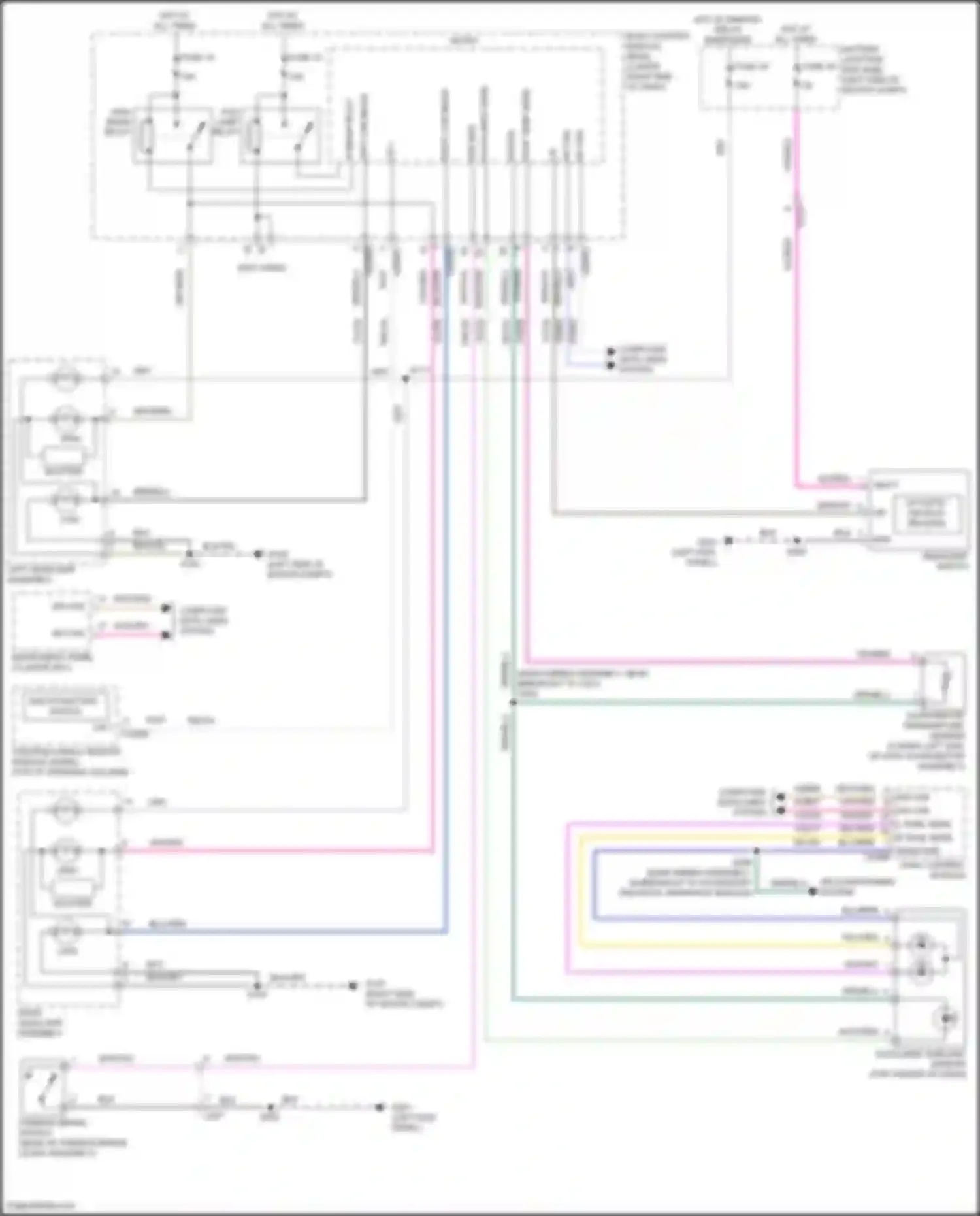 Wiring diagram fuse 24 for Ford Focus RS III (2016-2018) (4 of 10)