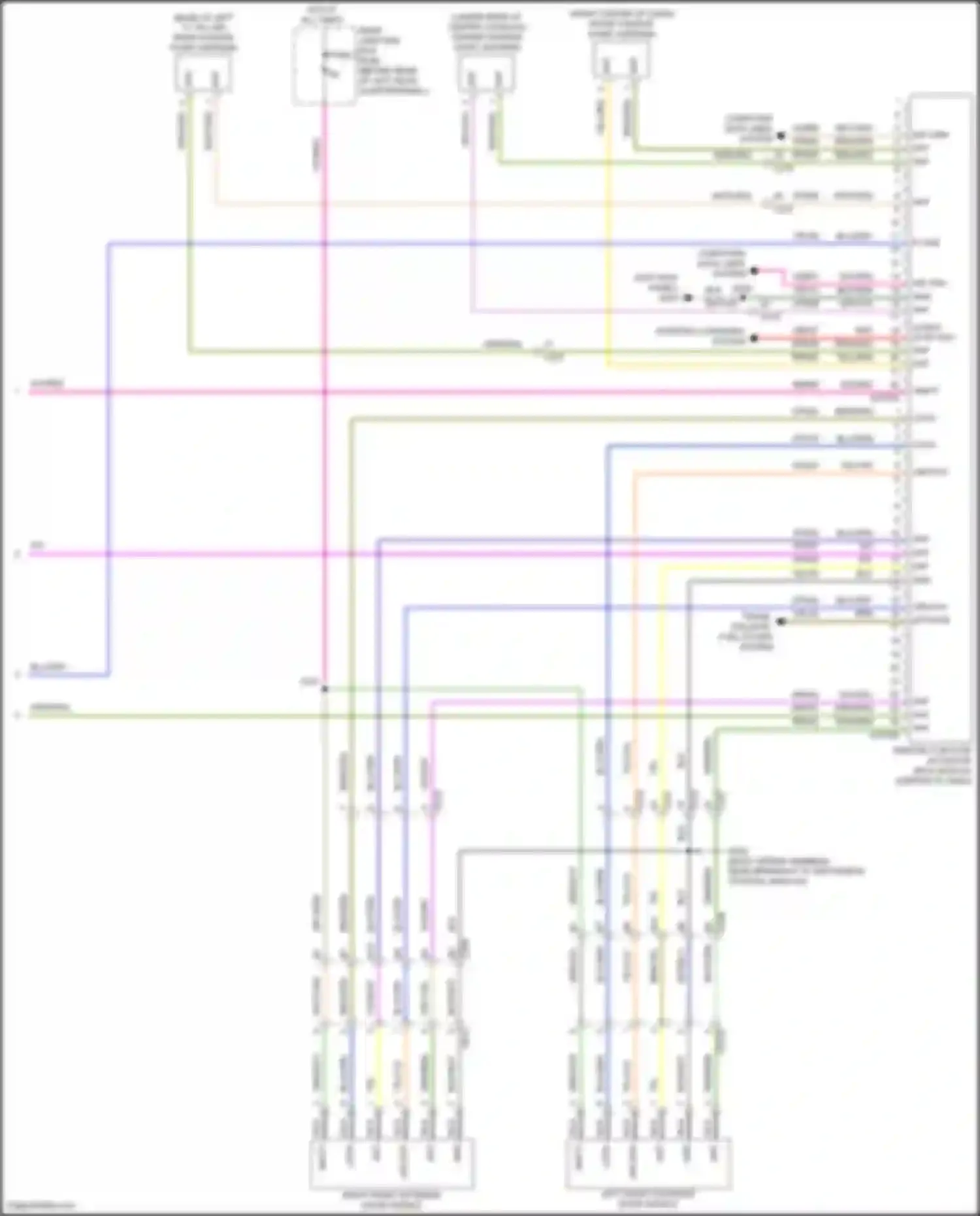 Wiring diagram fuse 3 for Ford Focus RS III (2016-2018) (3 of 9)