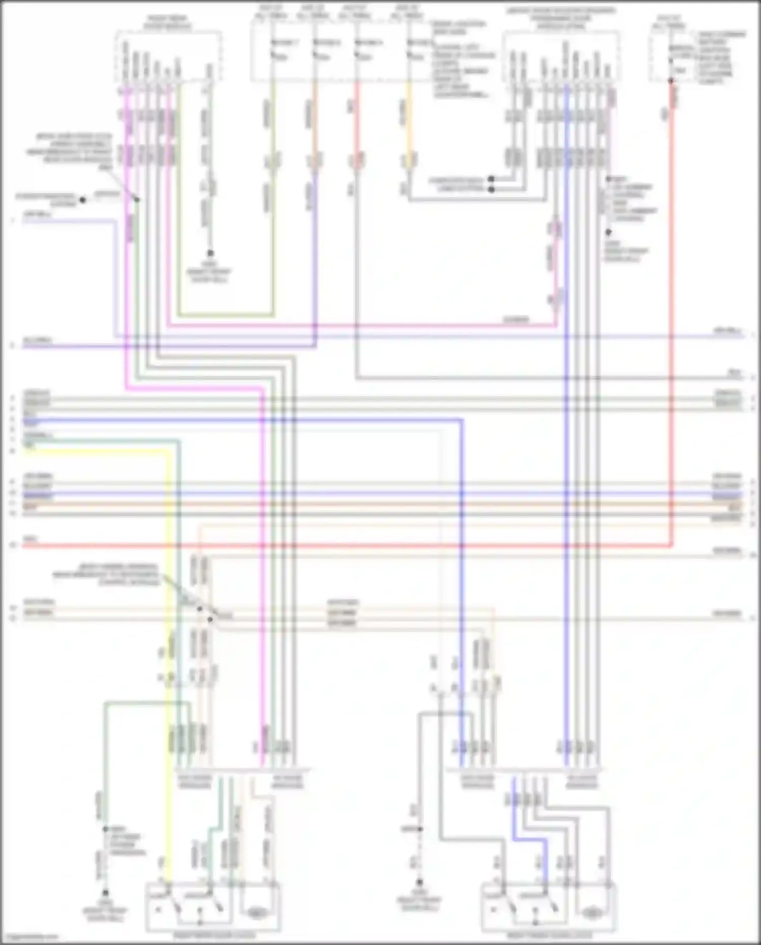 Wiring diagram fuse 6 for Ford Focus RS III (2016-2018) (6 of 16)