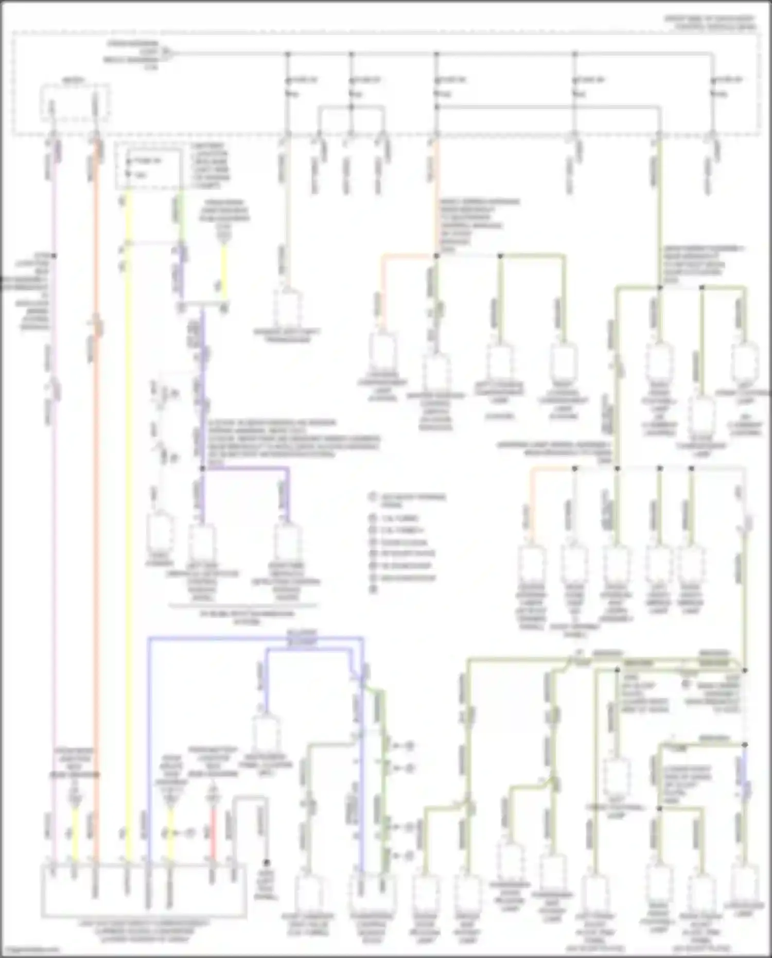 Wiring diagram fuse 62 for Ford Focus RS III (2016-2018) (4 of 5)