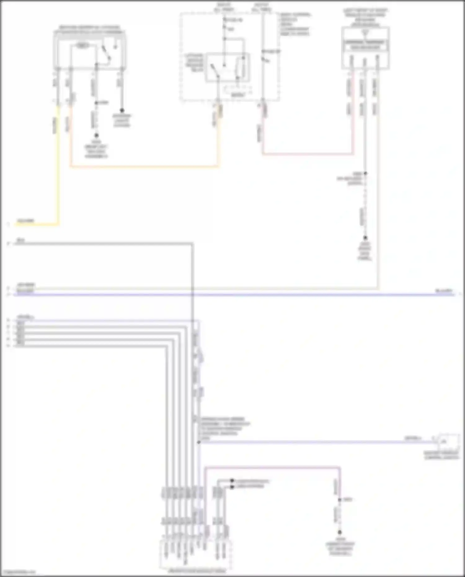 Wiring diagram fuse 81 for Ford Focus RS III (2016-2018) (1 of 14)