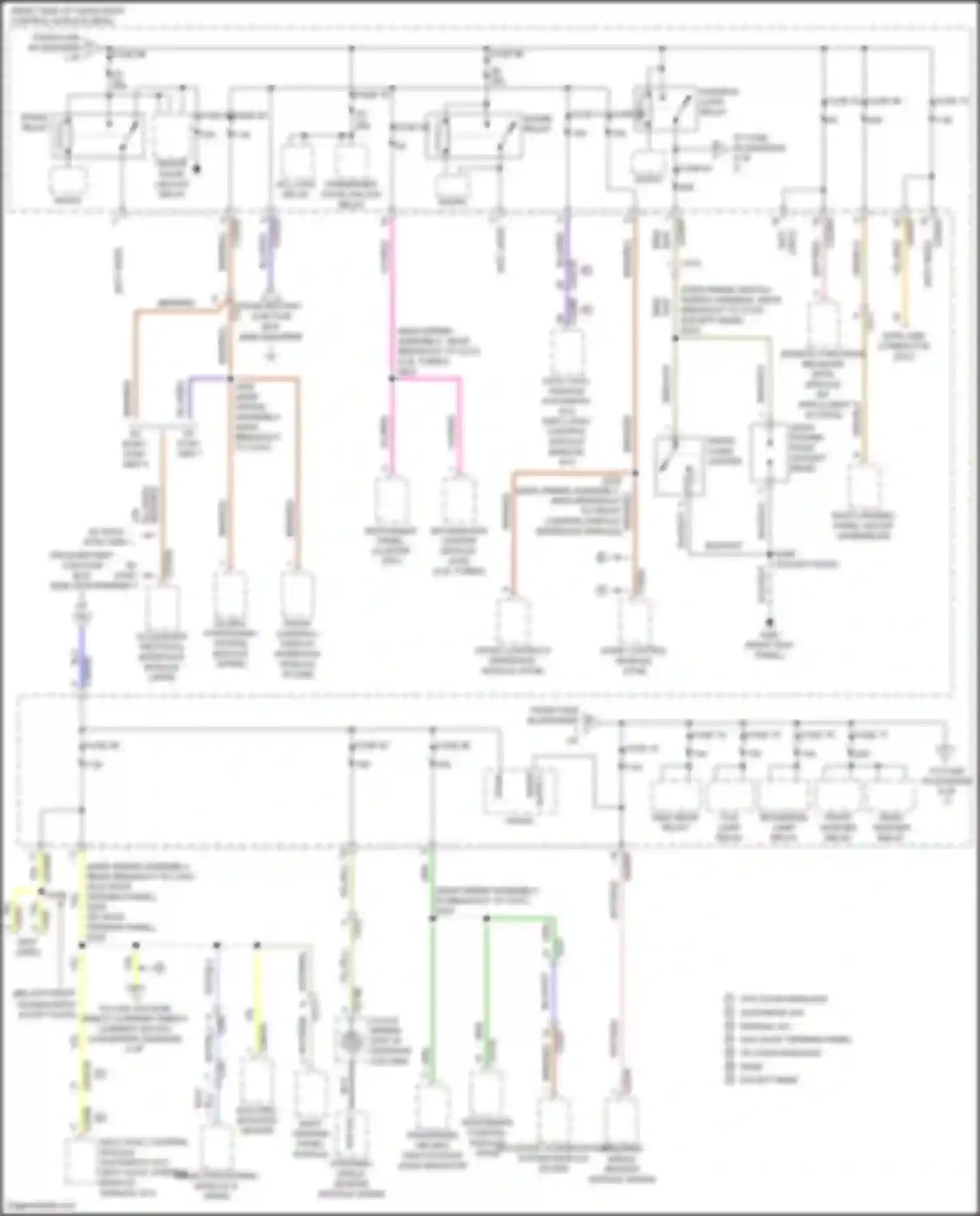 Wiring diagram fuse 81 for Ford Focus RS III (2016-2018) (6 of 14)