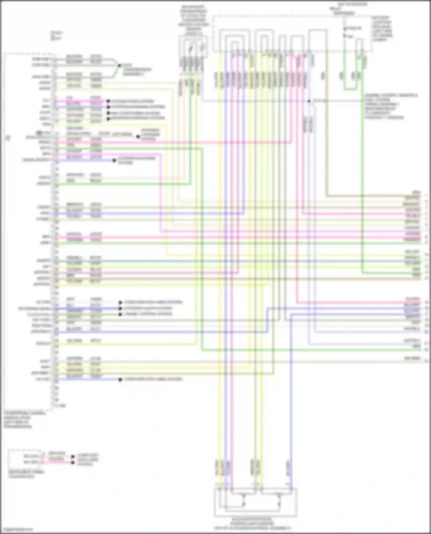 Wiring diagram grn/org for Ford Focus RS III (2016-2018) (61 of 67)