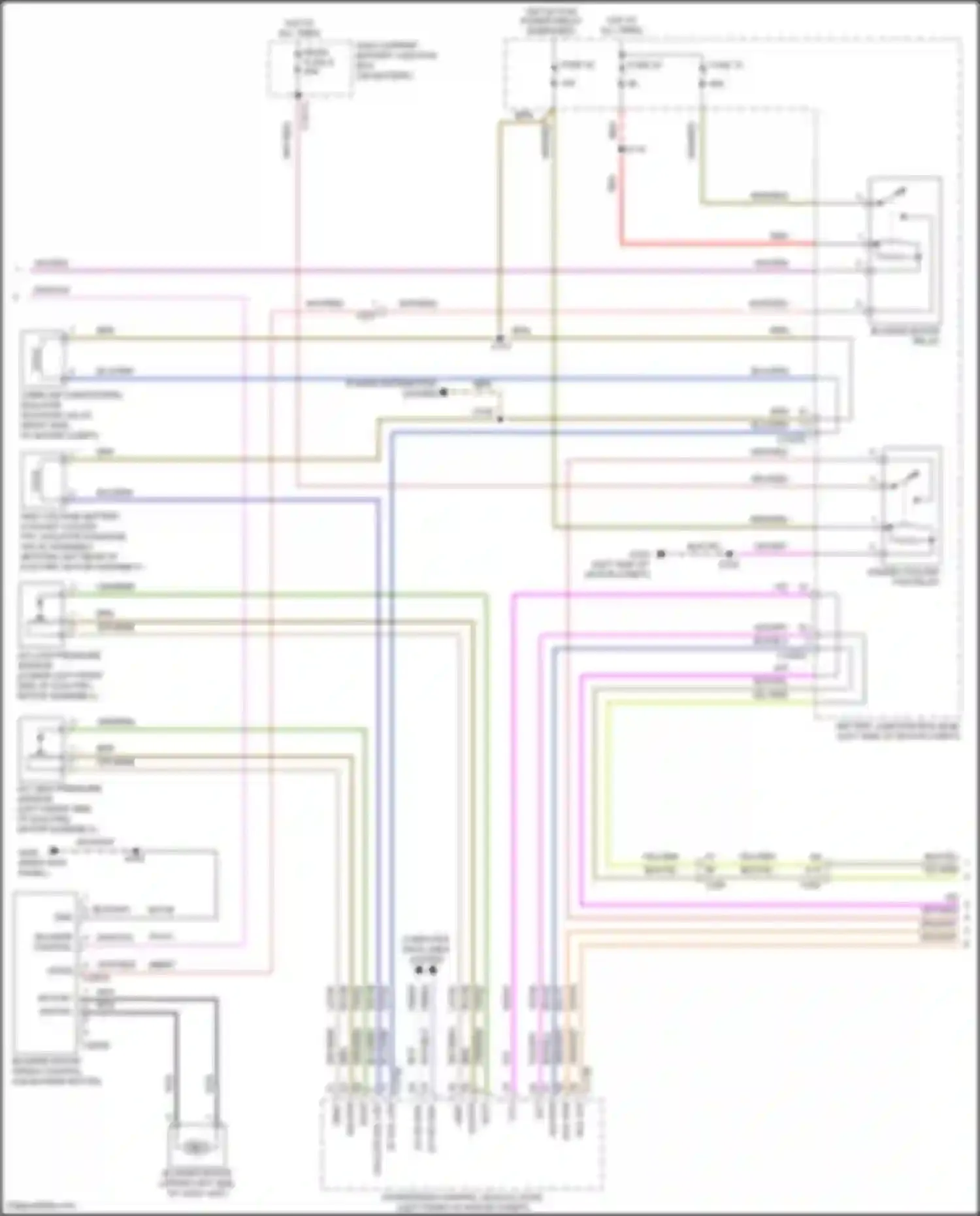 Wiring diagram gry/red for Ford Focus RS III (2016-2018) (21 of 30)