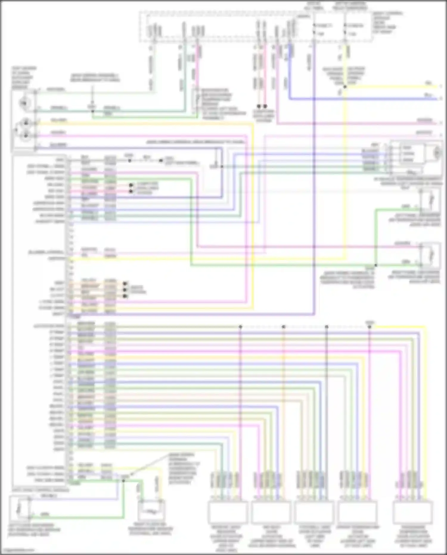 Wiring diagram hot w/ ignition relay energized for Ford Focus RS III (2016-2018) (11 of 36)