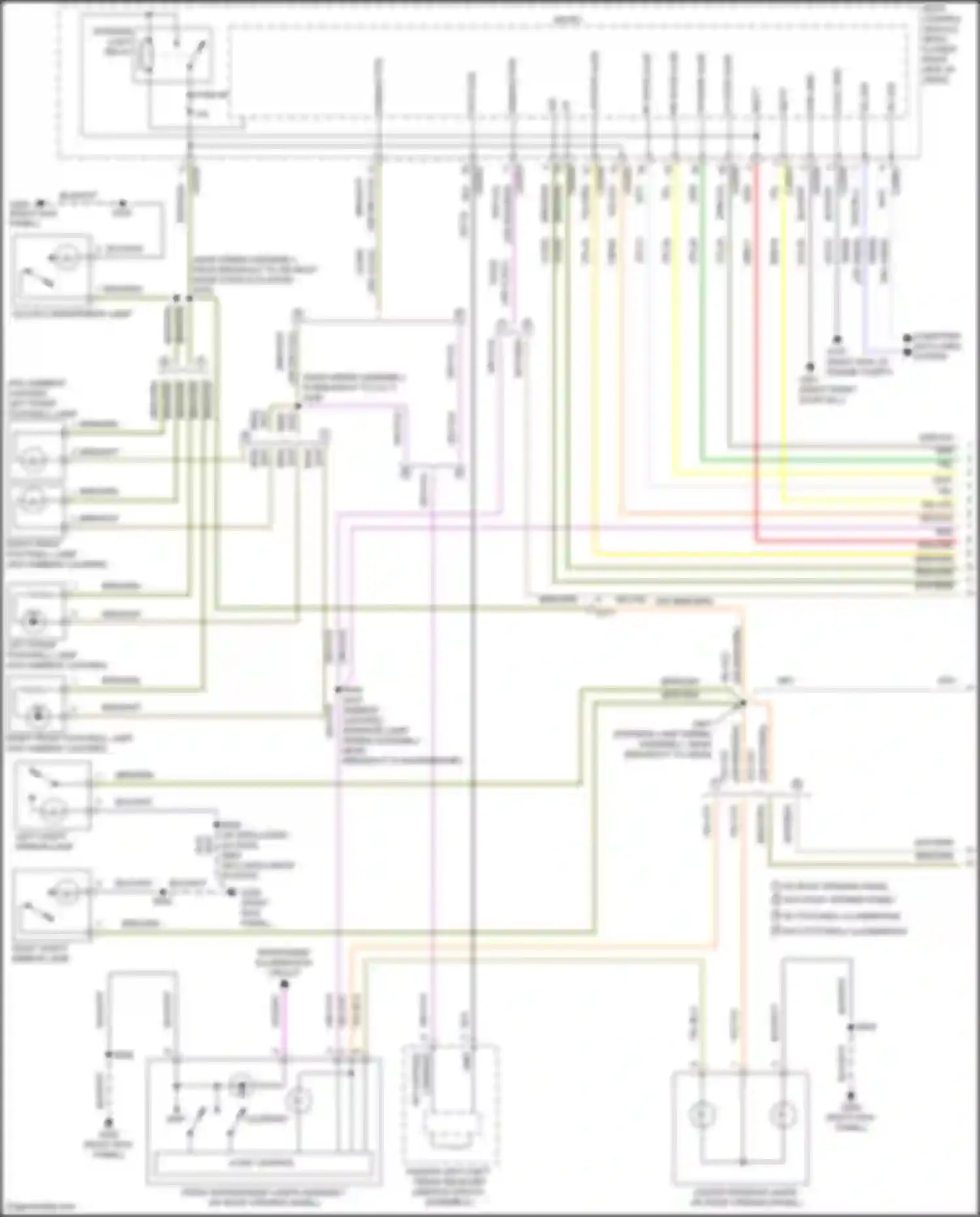Wiring diagram passive anti-theft trans receiver for Ford Focus RS III (2016-2018) (1 of 1)