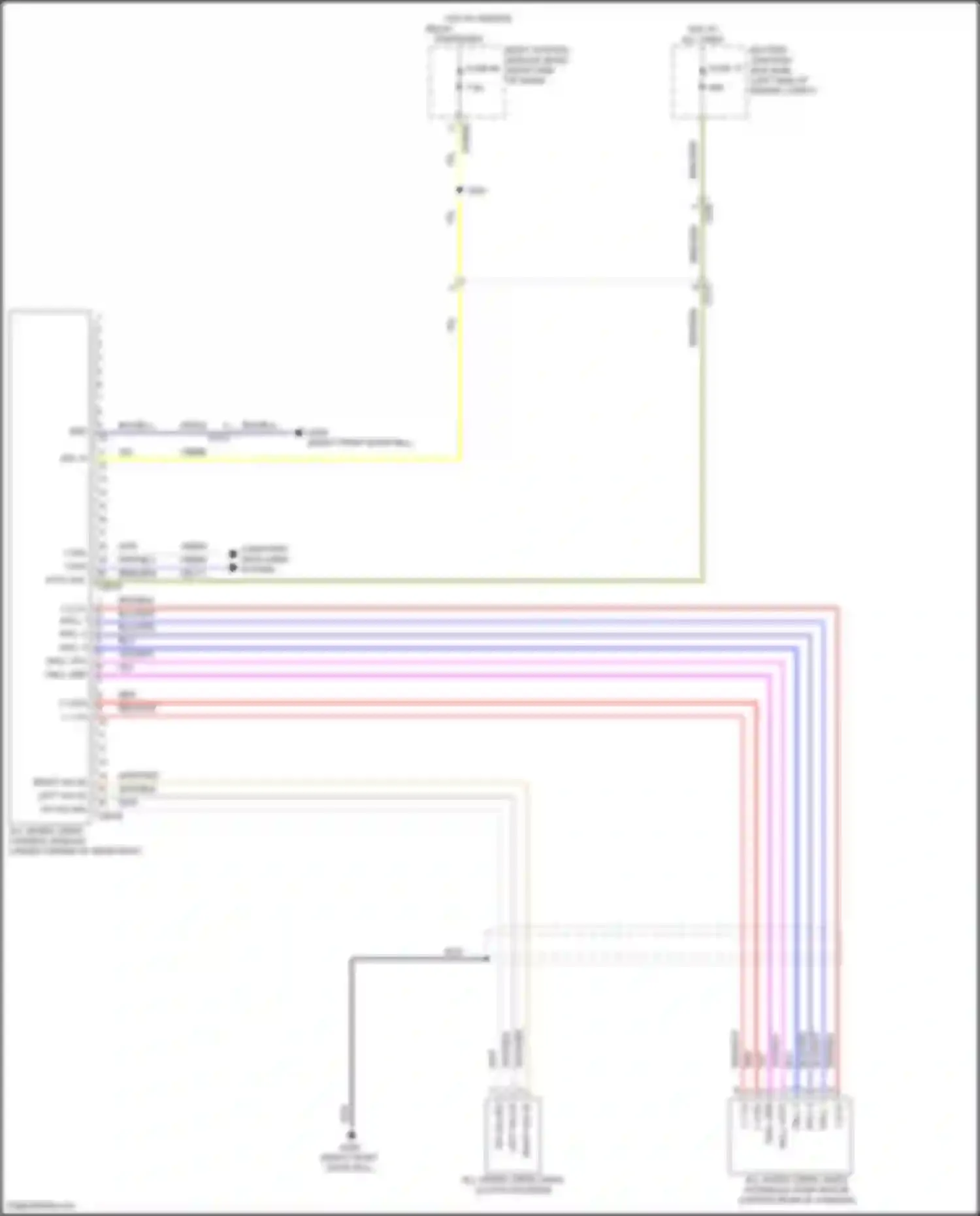 Wiring diagram red for Ford Focus RS III (2016-2018) (96 of 105)