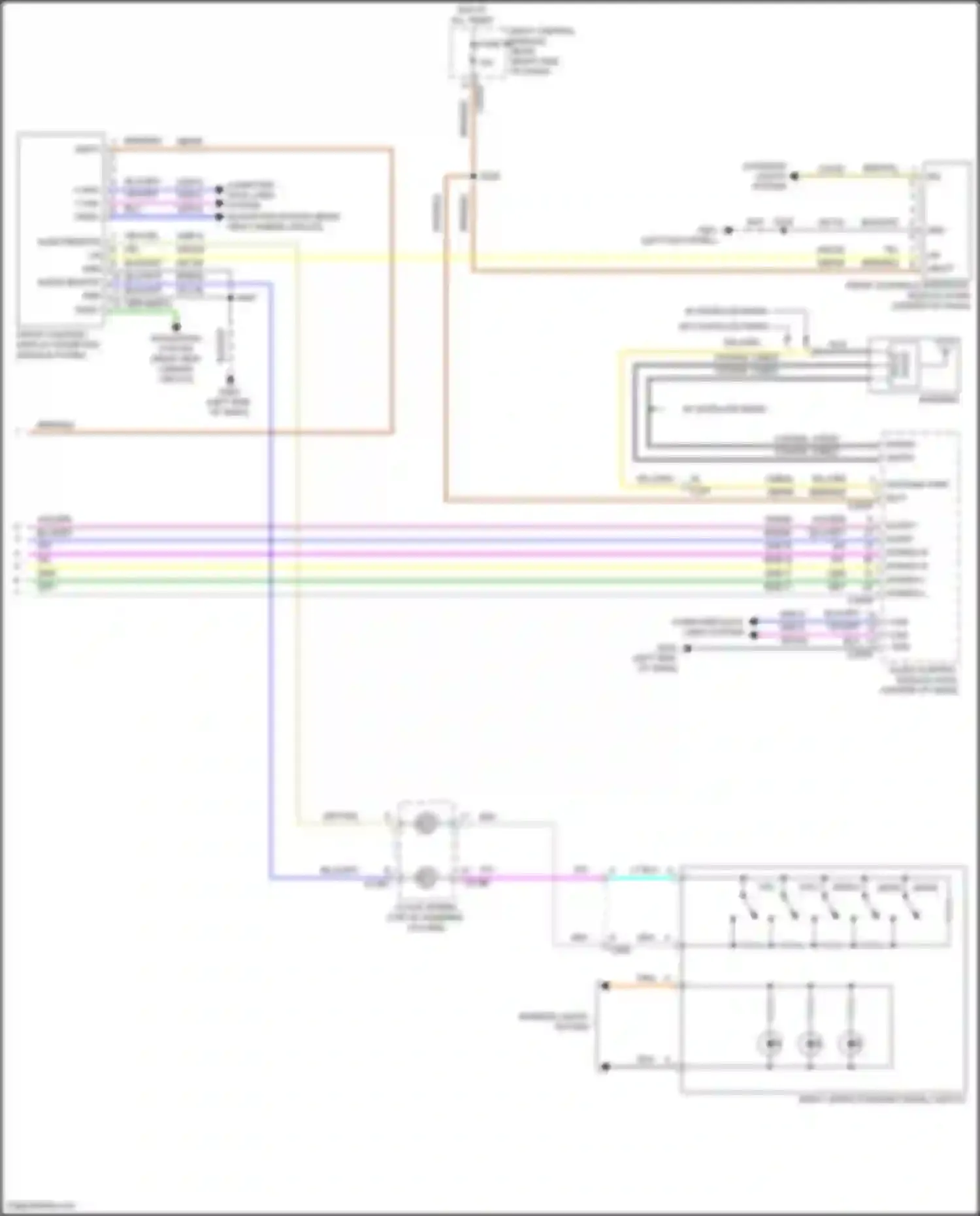 Wiring diagram sig sw for Ford Focus RS III (2016-2018) (10 of 12)