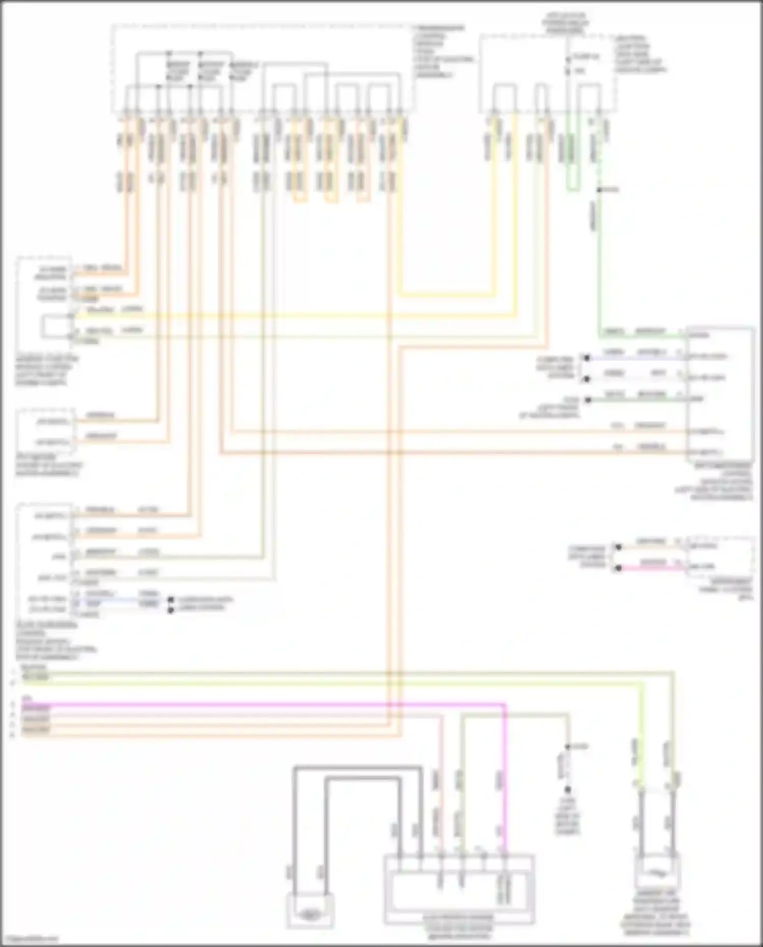 Wiring diagram wht for Ford Focus RS III (2016-2018) (133 of 213)