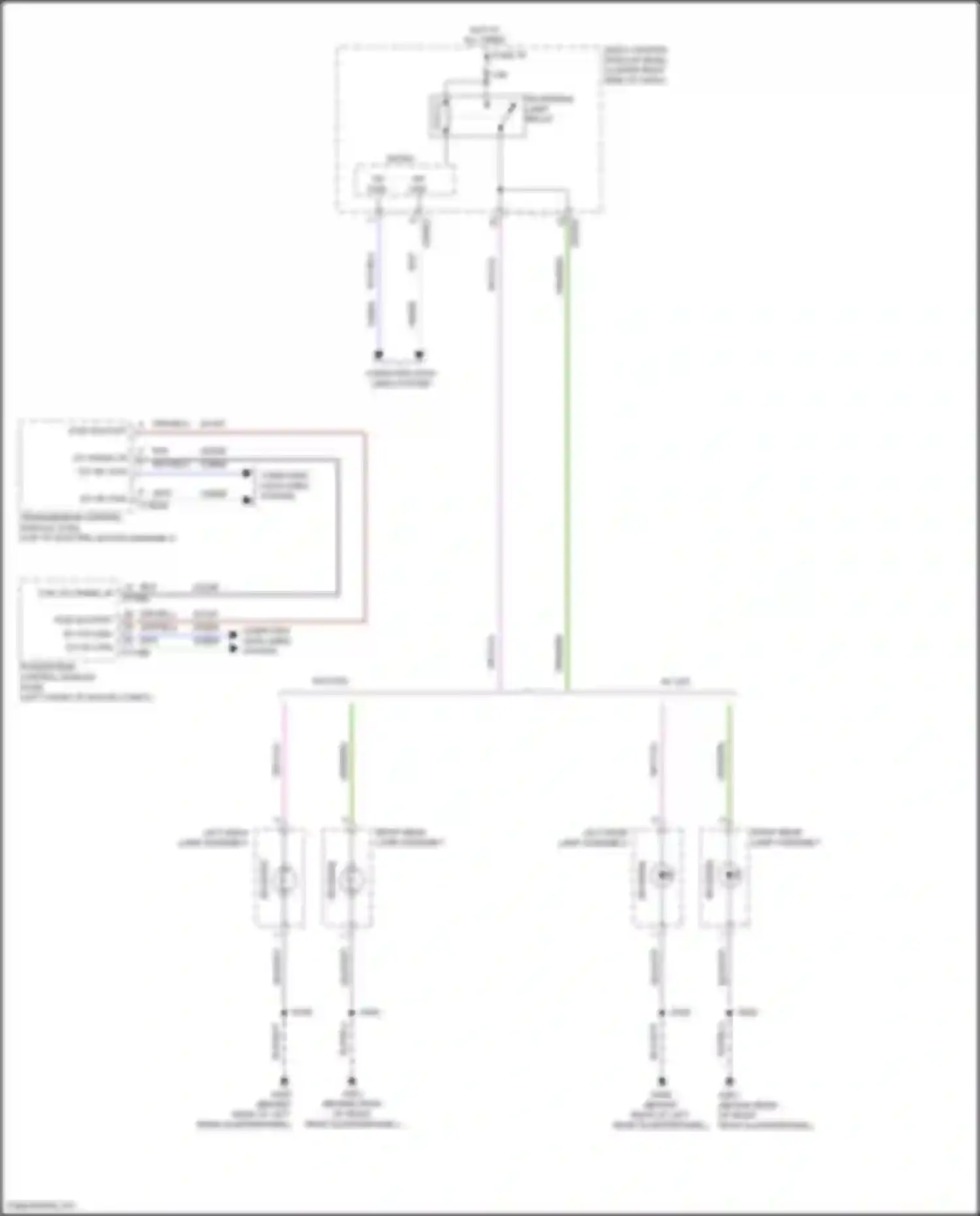 Wiring diagram wht for Ford Focus RS III (2016-2018) (1 of 213)