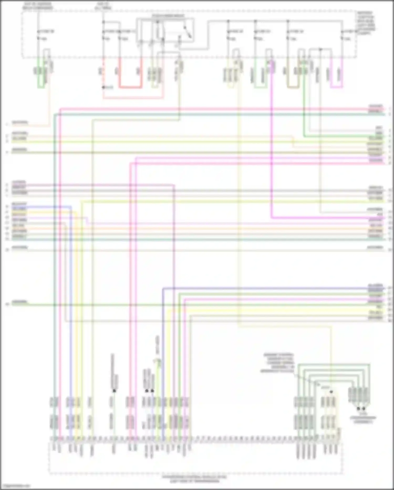 Wiring diagram yel/blu for Ford Focus RS III (2016-2018) (52 of 62)