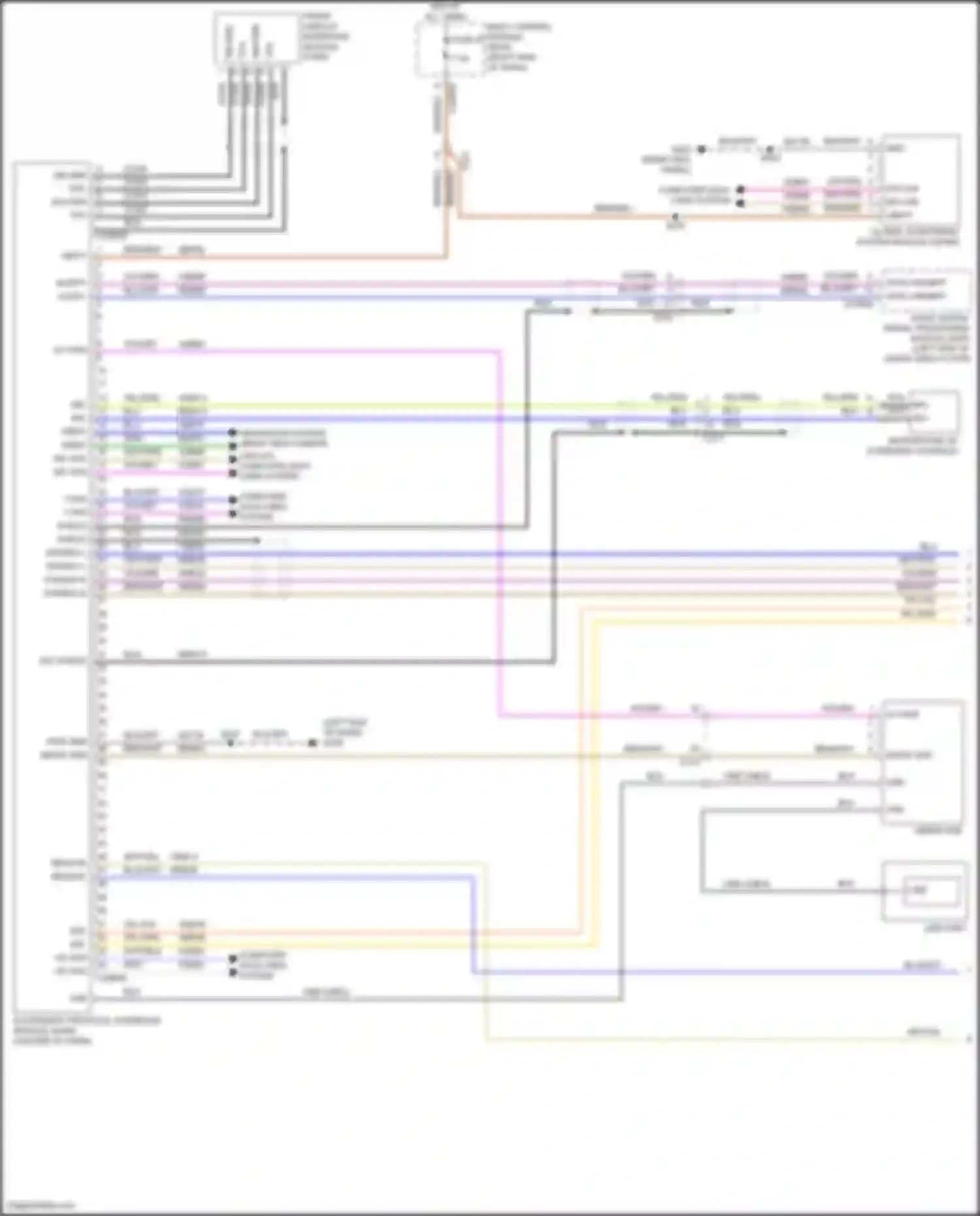 Wiring diagram yel/org for Ford Focus RS III (2016-2018) (40 of 123)