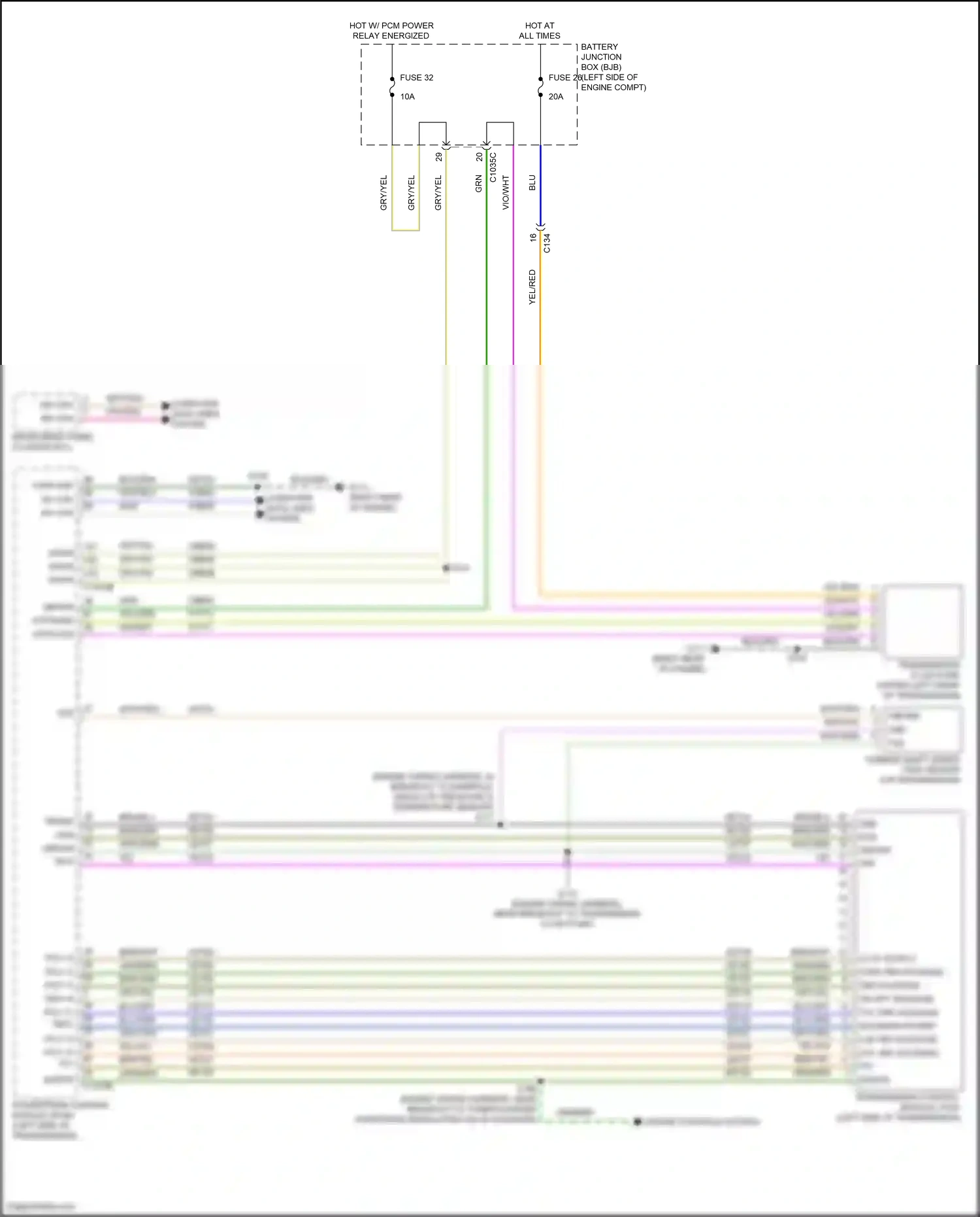 Ford Focus ST III facelift (2015-2018) computer data lines system wiring diagram  (161 of 197)