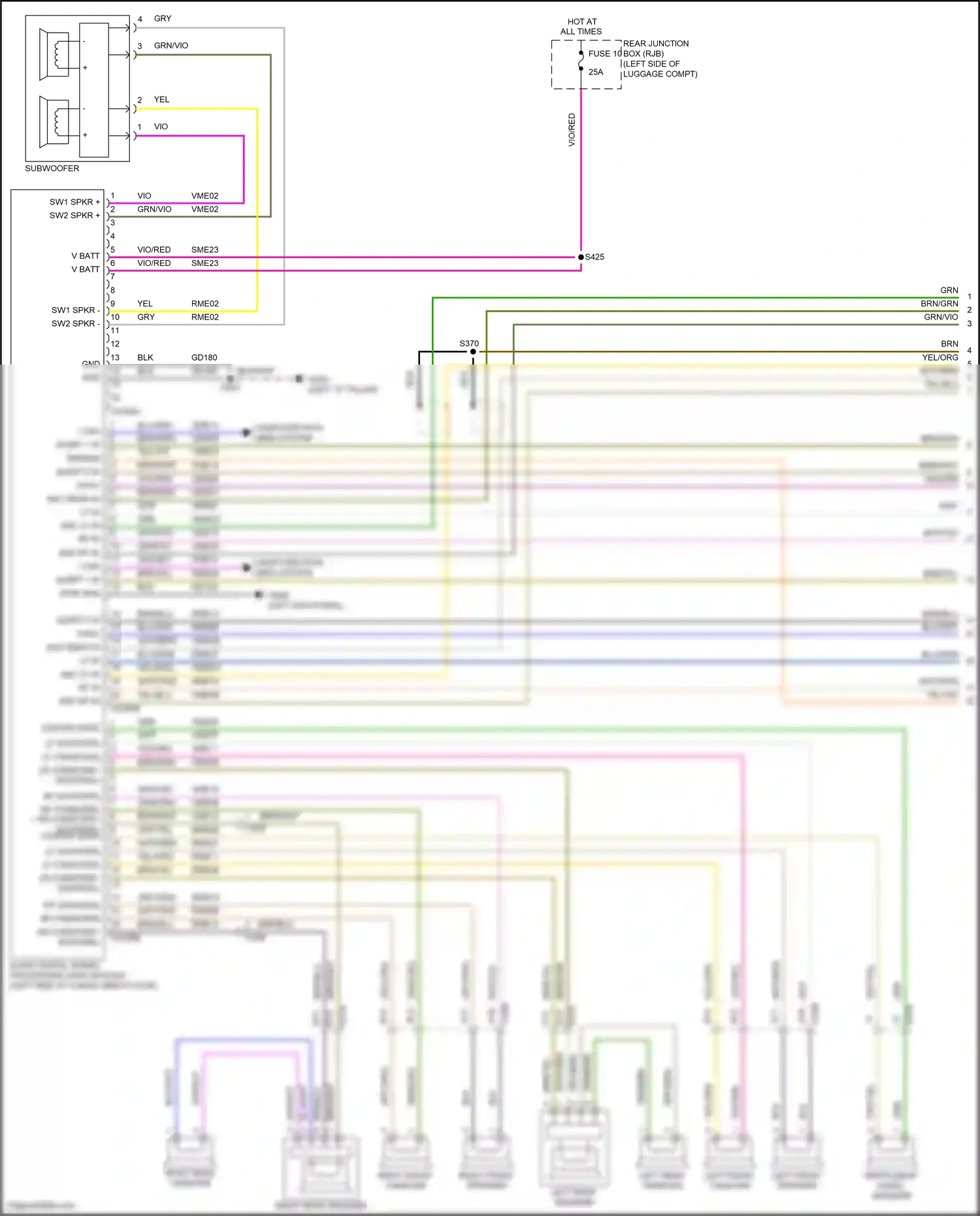 Ford Focus ST III facelift (2015-2018) computer data lines system wiring diagram  (66 of 197)