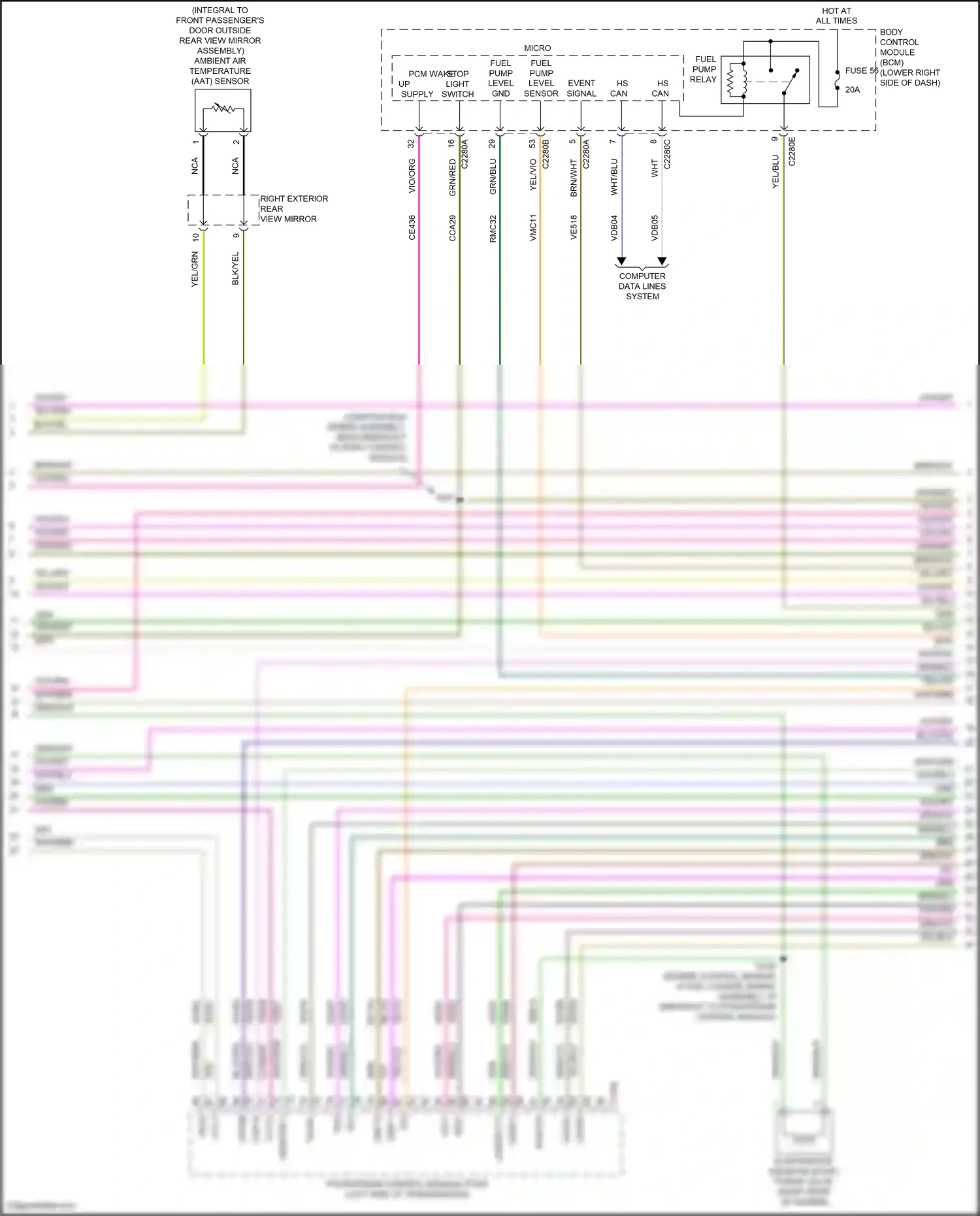 Ford Focus ST III facelift (2015-2018) computer data lines system wiring diagram  (170 of 197)