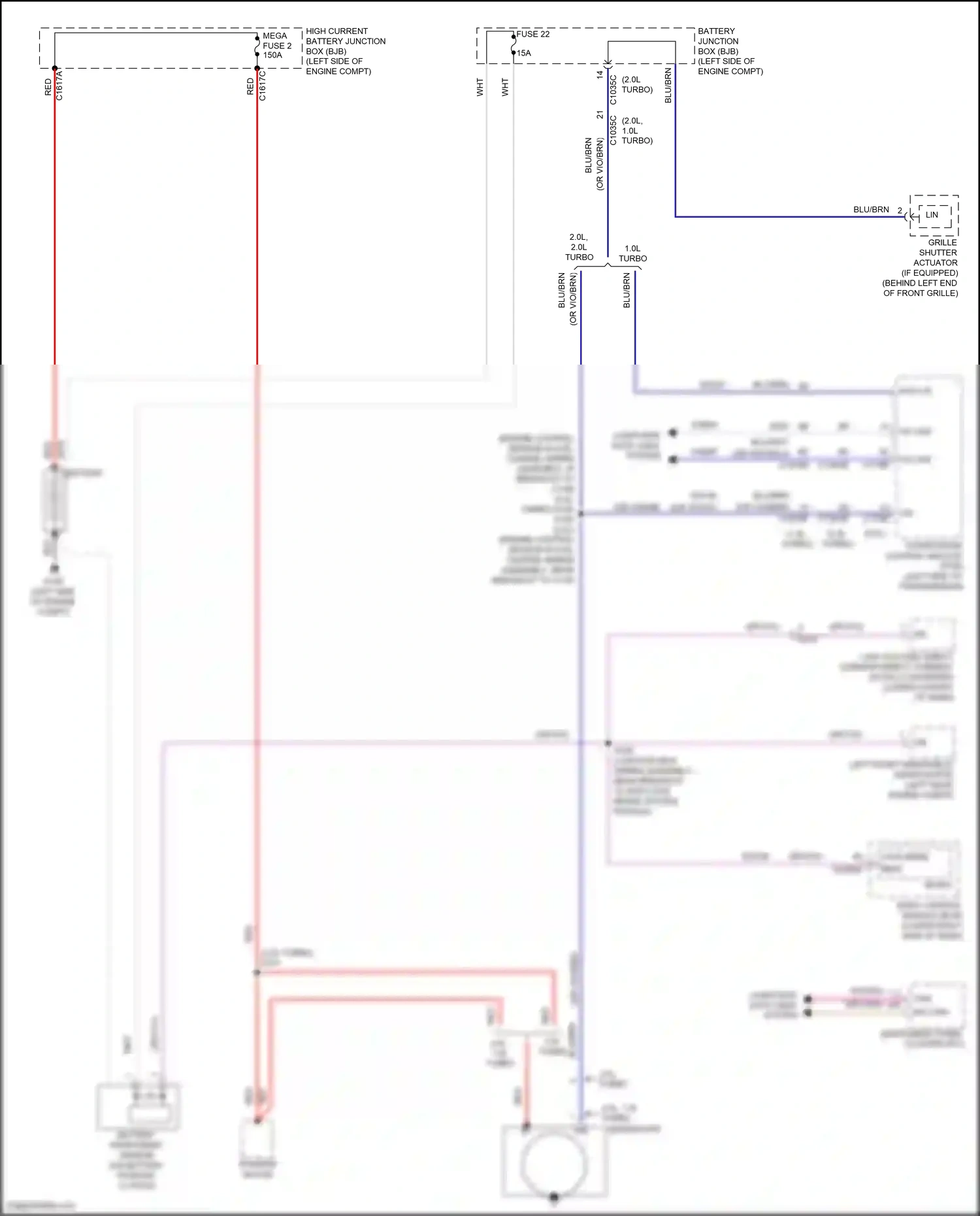 Ford Focus ST III facelift (2015-2018) computer data lines system wiring diagram  (192 of 197)