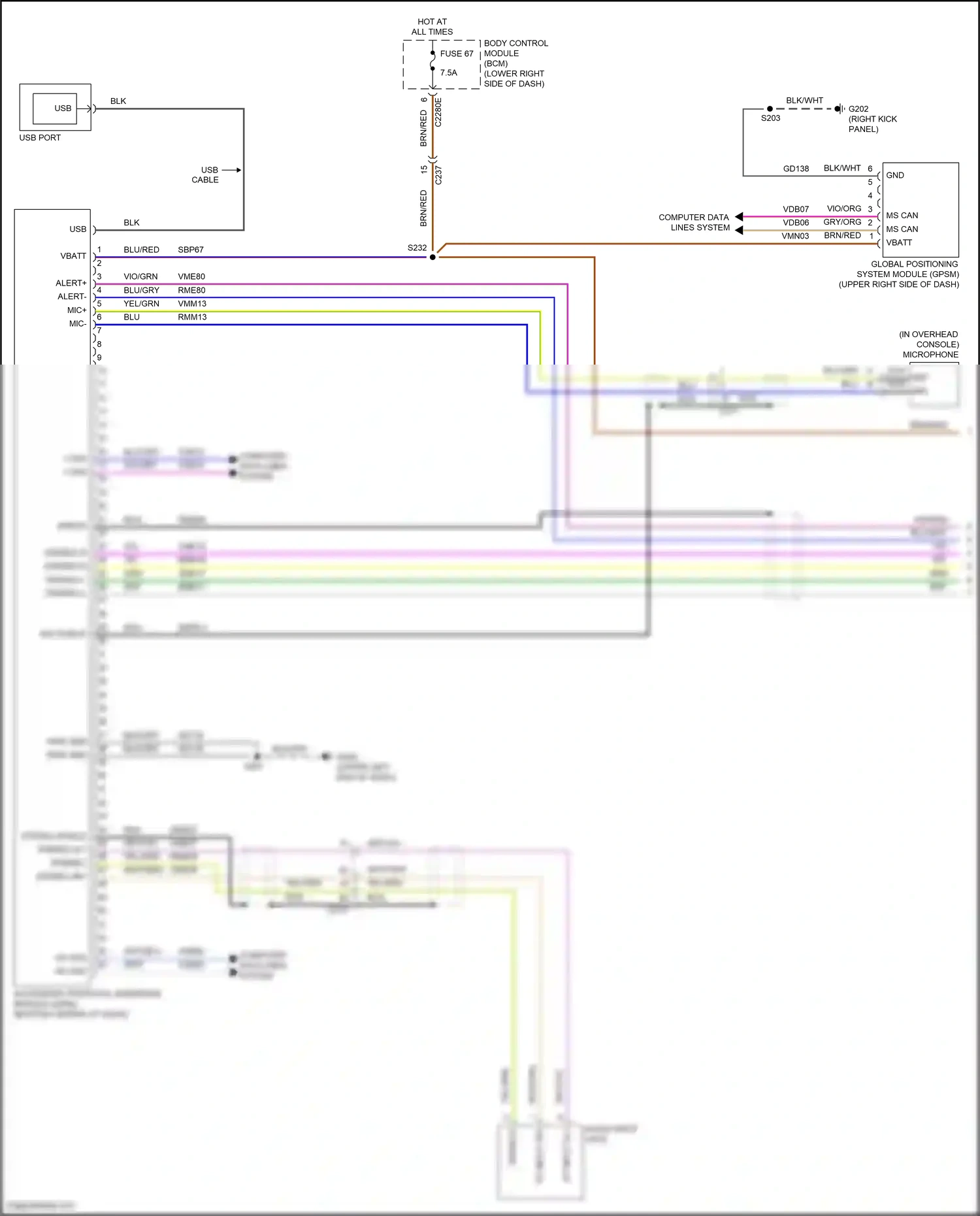 Ford Focus ST III facelift (2015-2018) computer data lines system wiring diagram  (36 of 197)