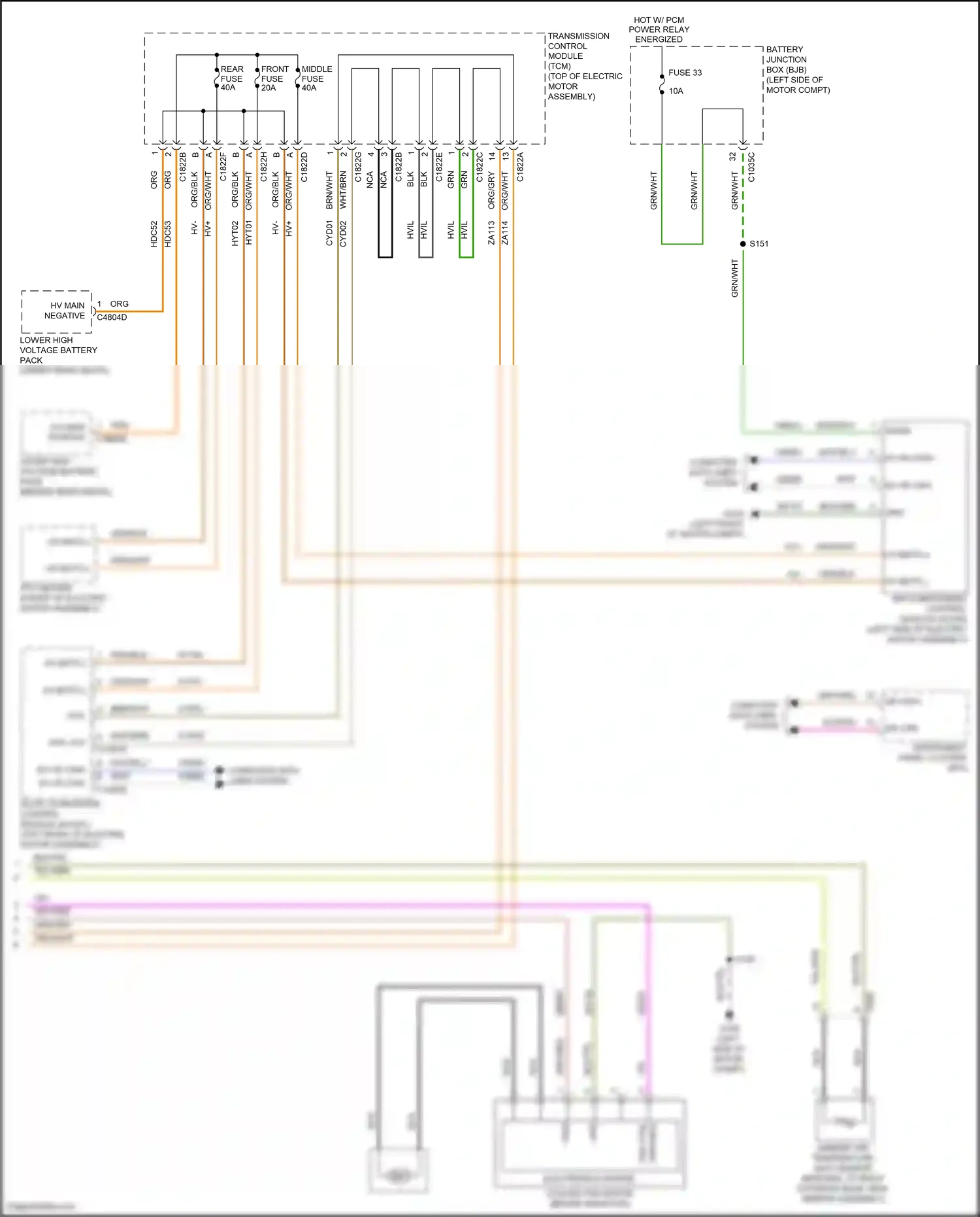 Ford Focus ST III facelift (2015-2018) computer data lines system wiring diagram  (196 of 197)