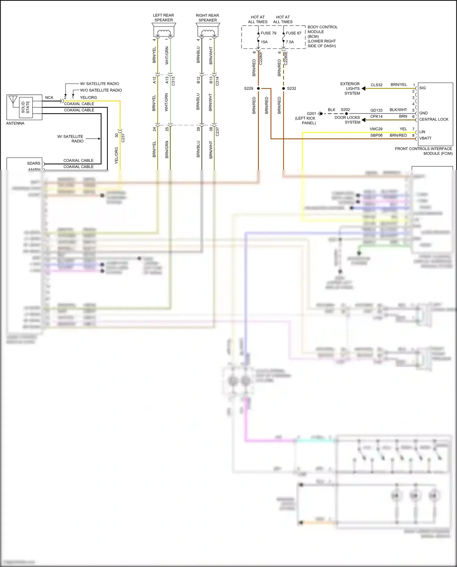 Ford Focus ST III facelift (2015-2018) computer data lines system wiring diagram  (41 of 197)