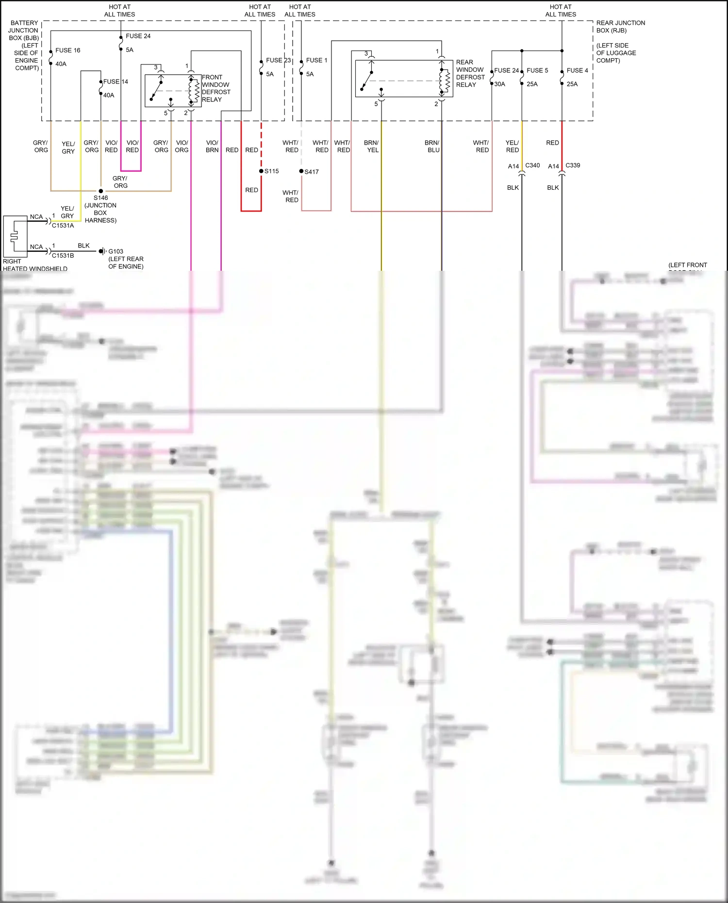 Ford Focus ST III facelift (2015-2018) computer data lines system wiring diagram  (166 of 197)