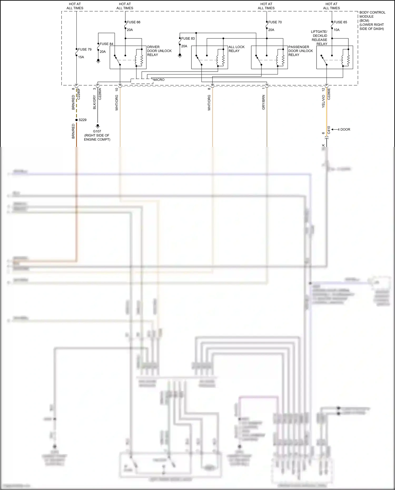 Ford Focus ST III facelift (2015-2018) computer data lines system wiring diagram  (77 of 197)