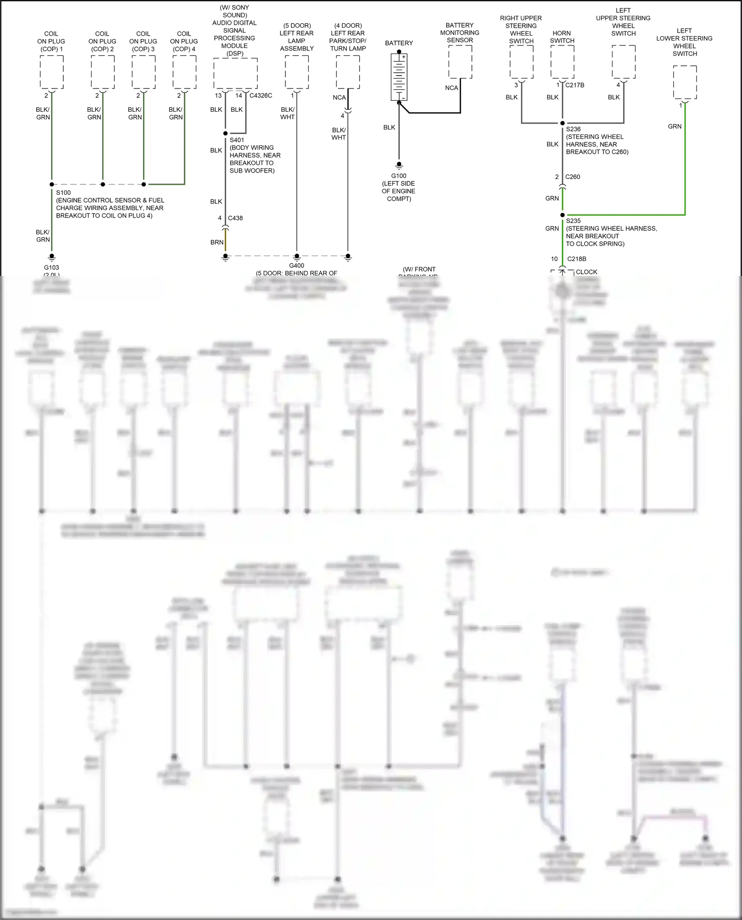 Ford Focus ST III facelift (2015-2018) datc hvac control module wiring diagram  (4 of 7)