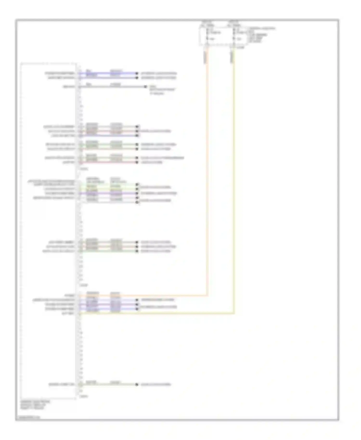 Wiring diagram blk/grn for Ford Focus I facelift (2001-2007) (1 of 23)
