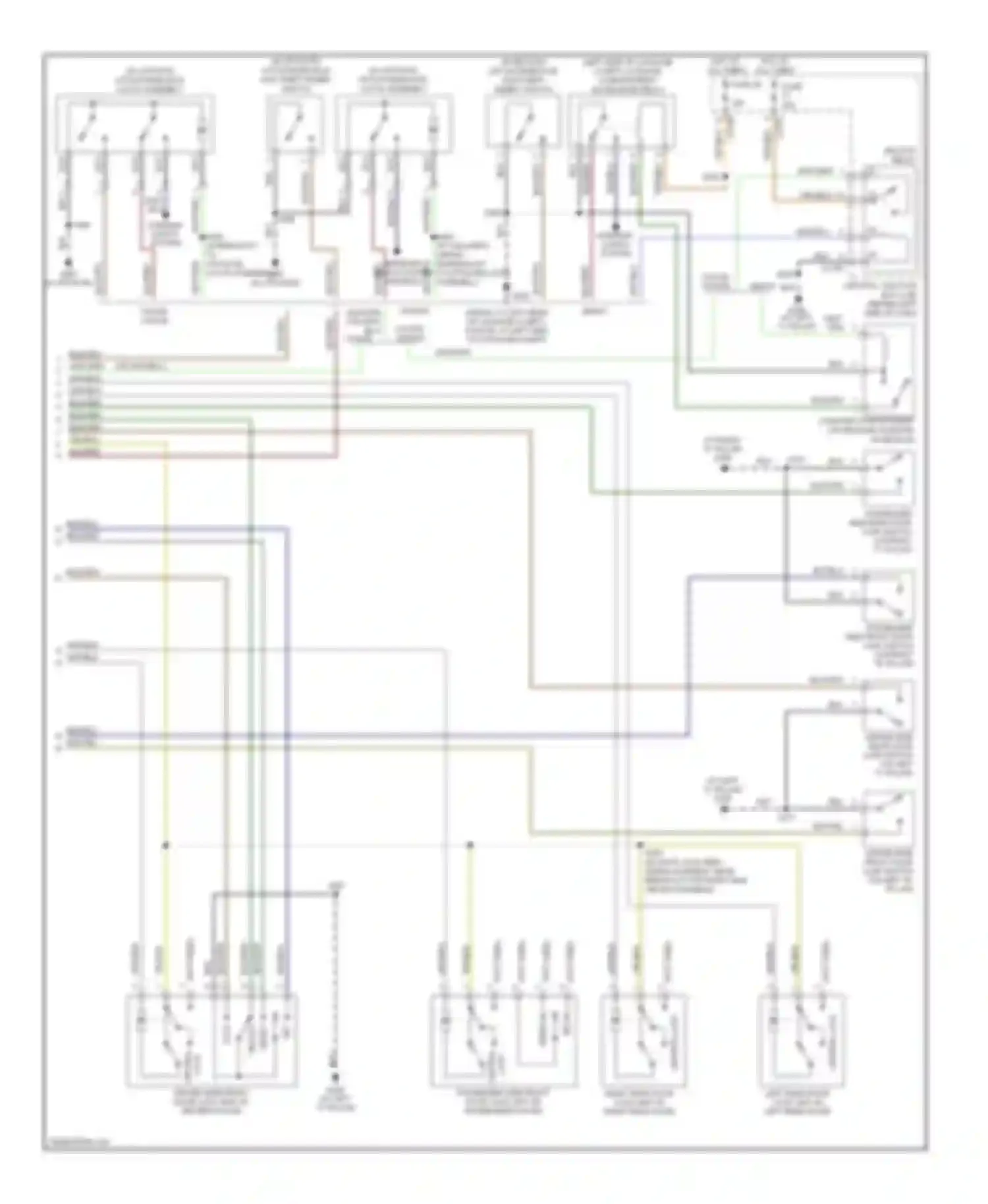Wiring diagram blk/org for Ford Focus I facelift (2001-2007) (7 of 29)