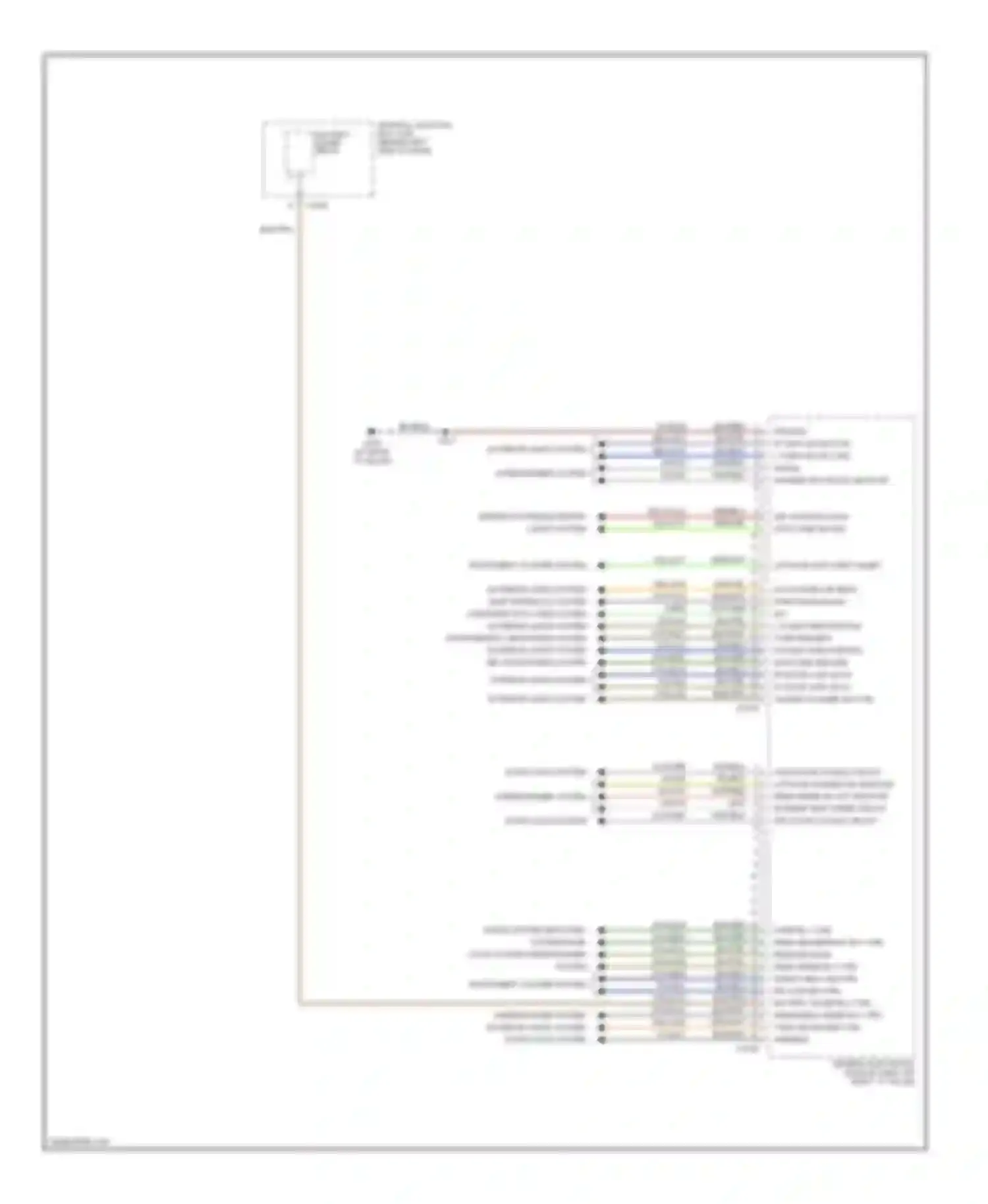 Wiring diagram org/wht for Ford Focus I facelift (2001-2007) (3 of 8)