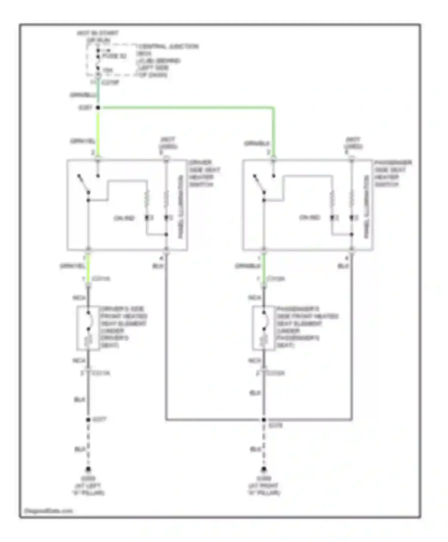 Wiring diagram panel illumination for Ford Focus I facelift (2001-2007) (1 of 1)