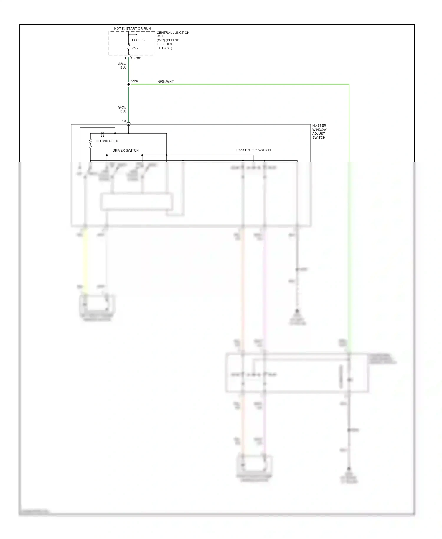 Wiring diagram wht for Ford Focus I facelift (2001-2007) (27 of 38)
