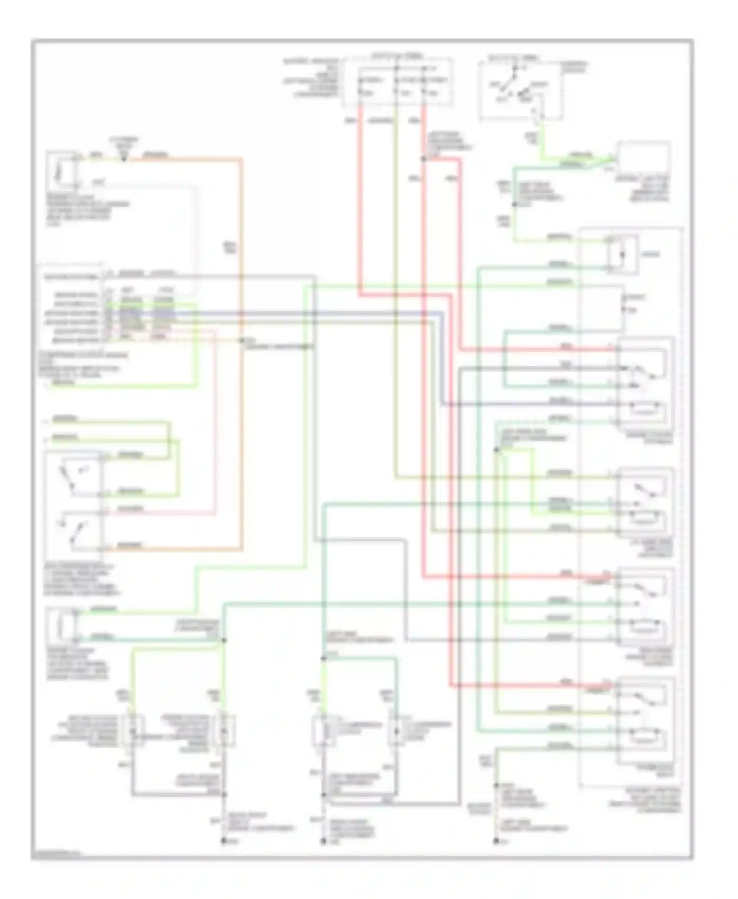 Focus Ford I (1998-2004): Manual a/c circuit, svt (2 of 2)