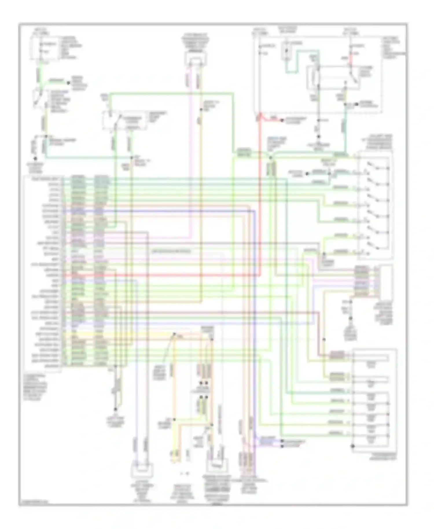 Wiring diagram grn for Ford Focus I (1998-2004) (31 of 42)