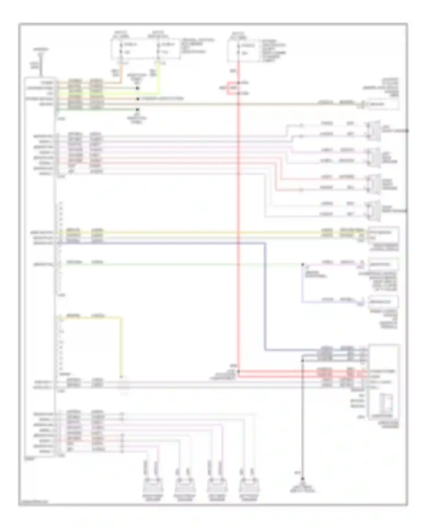 Wiring diagram org/blk for Ford Focus I (1998-2004) (6 of 10)