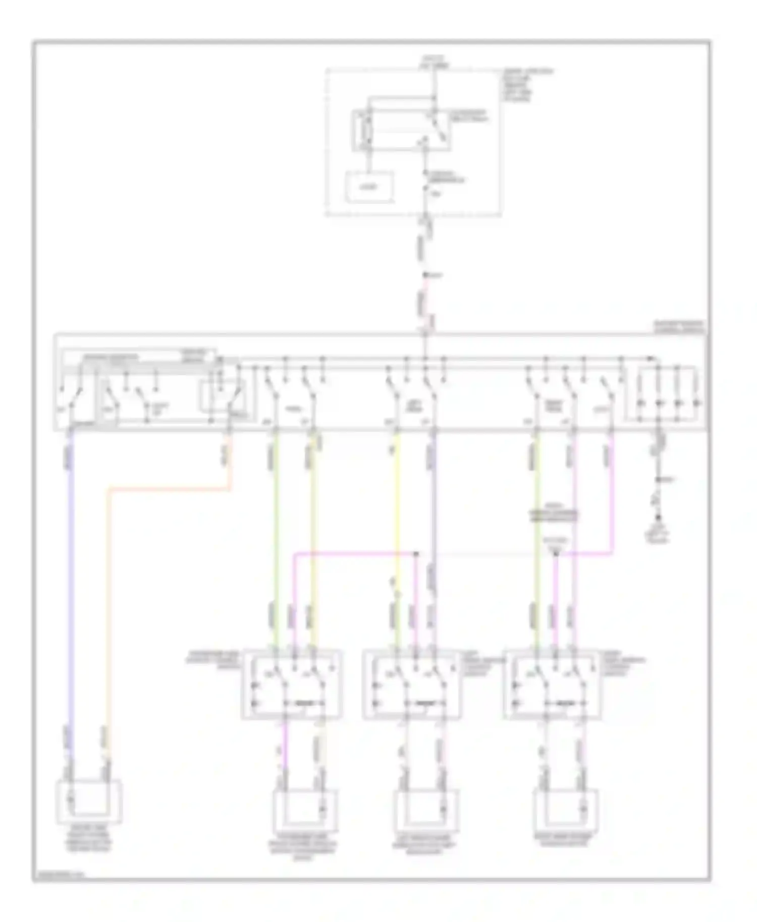 Wiring diagram auto dn circuit for Ford Focus II facelift (2007-2011) (2 of 2)