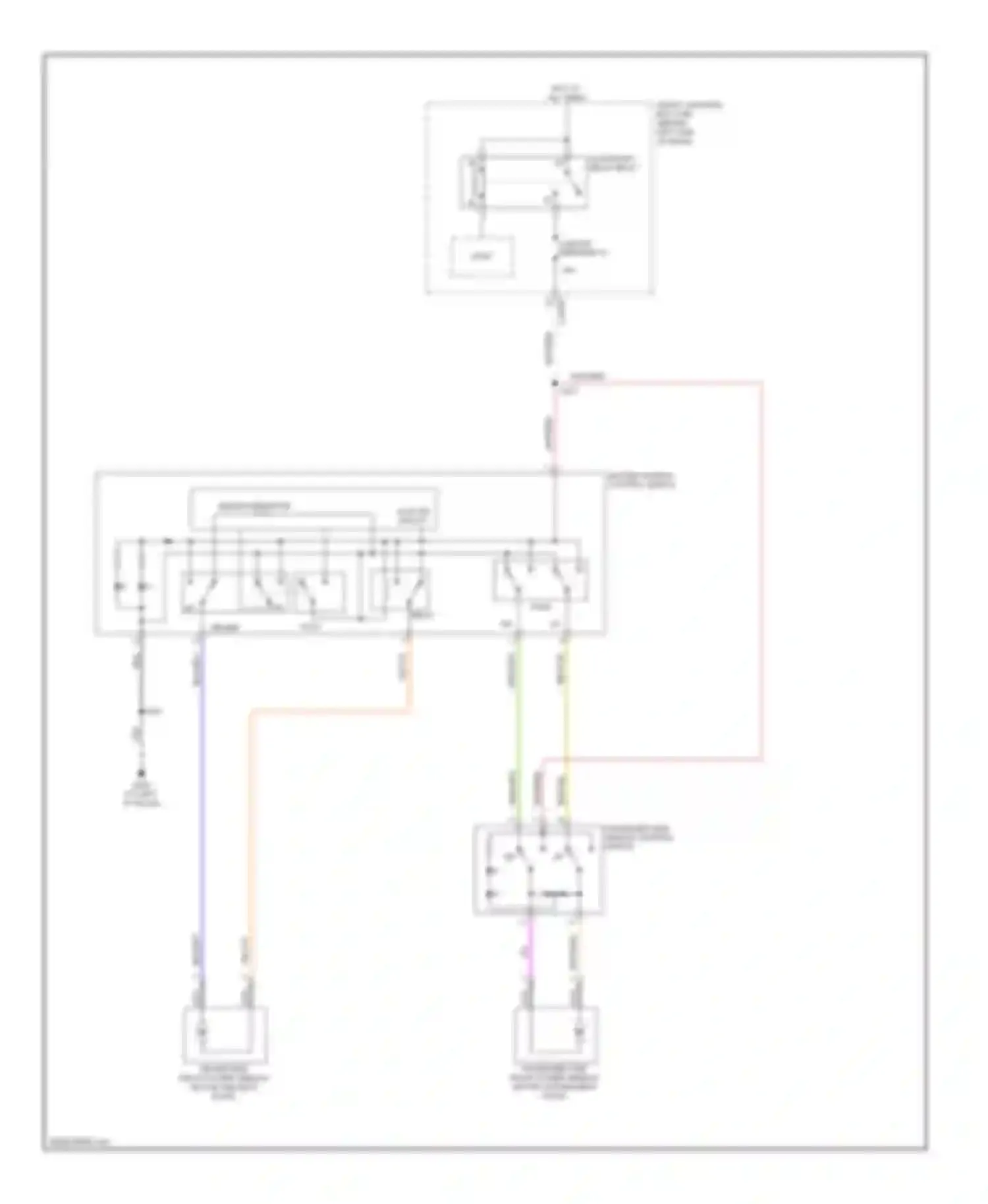 Wiring diagram blk for Ford Focus II facelift (2007-2011) (23 of 33)