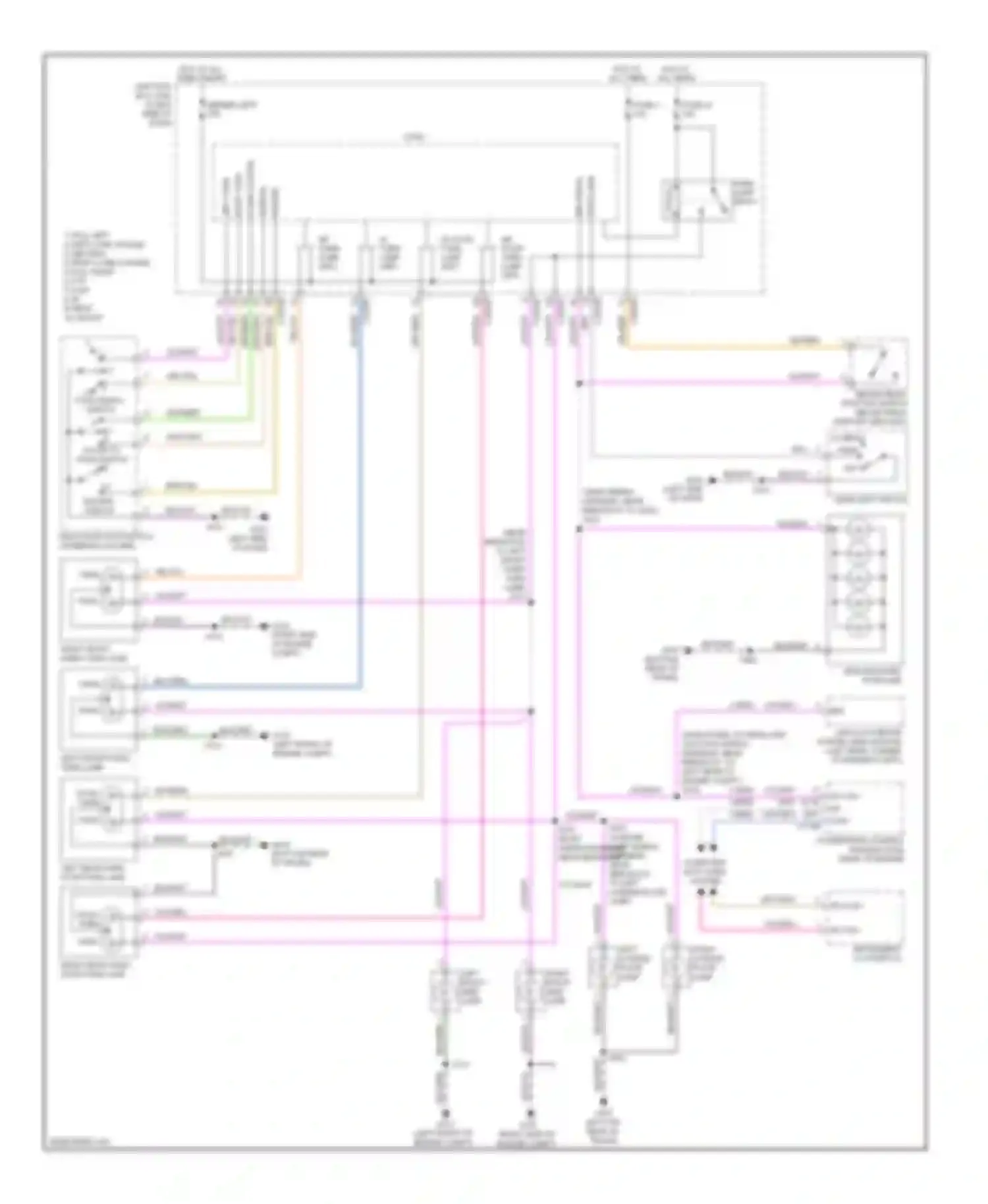 Wiring diagram blk/grn for Ford Focus II facelift (2007-2011) (3 of 10)