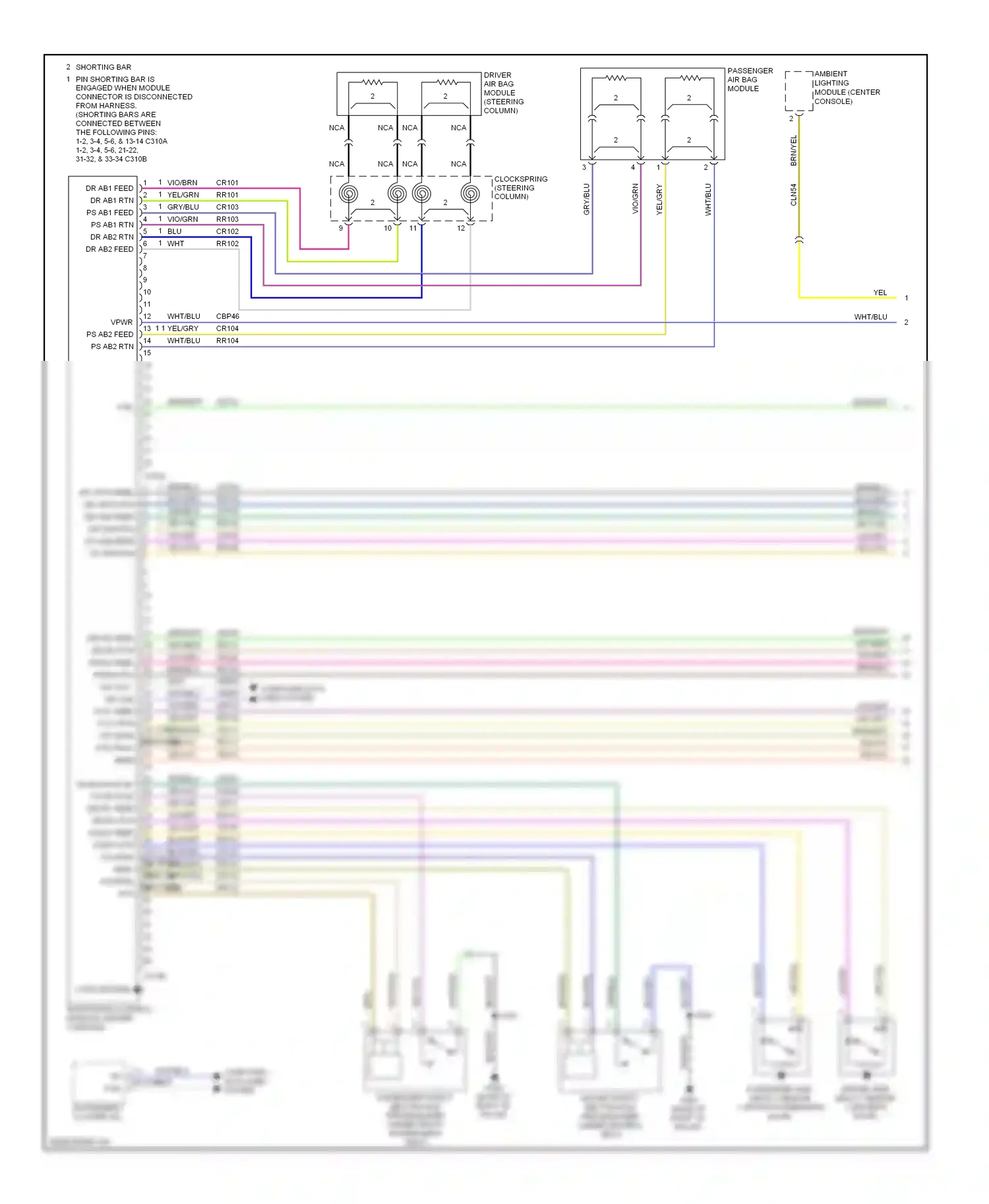 Wiring diagram blu for Ford Focus II facelift (2007-2011) (34 of 36)