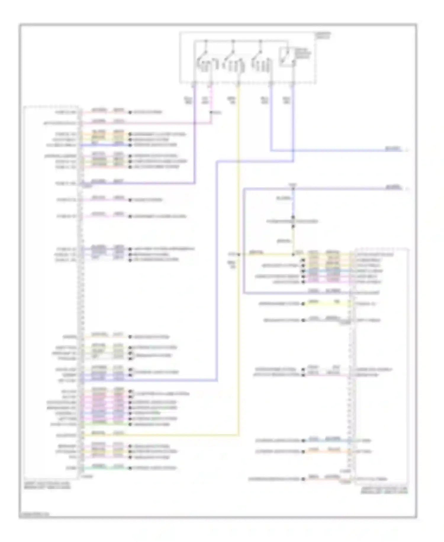 Wiring diagram dim sw gnd dimmer sw for Ford Focus II facelift (2007-2011) (1 of 1)
