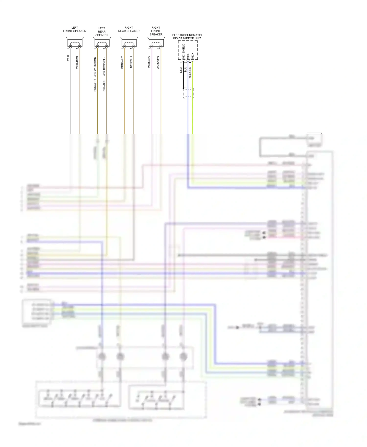 Ford Focus II facelift (2007-2011) usb wiring diagram  (1 of 1)