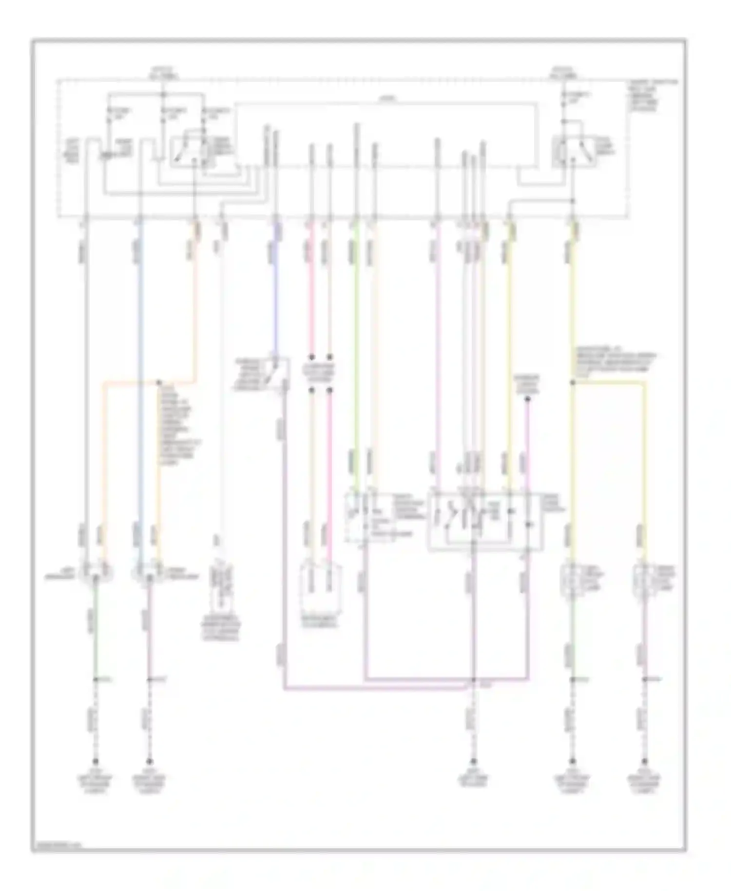Wiring diagram wiper mtr on in for Ford Focus II facelift (2007-2011) (1 of 1)