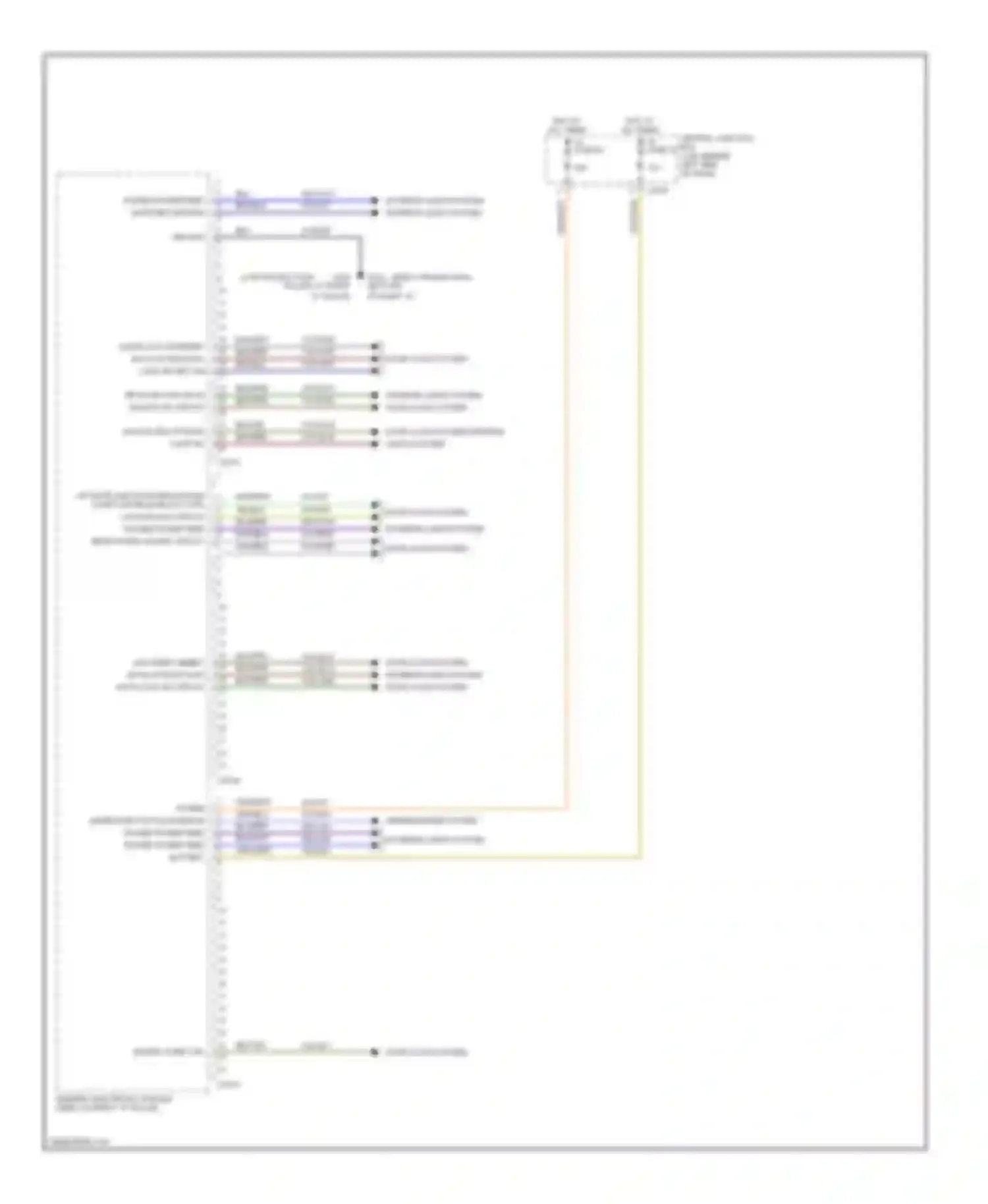 Wiring diagram door lock sw reset sig lock sig door lock sw set sig for Ford Focus II (2005-2008) (1 of 1)