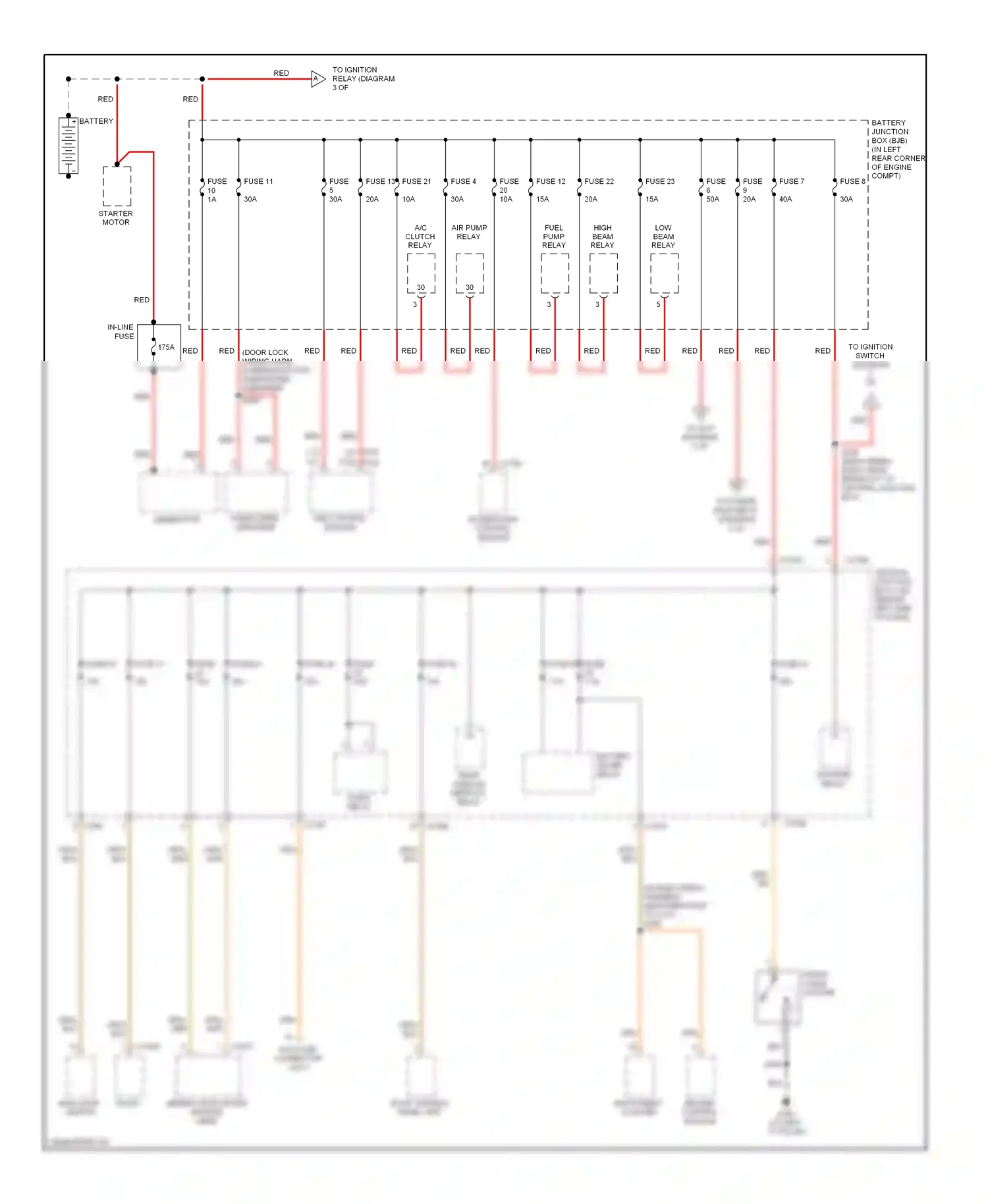Ford Focus II (2005-2008) generic electronic module (gem) wiring diagram  (3 of 3)